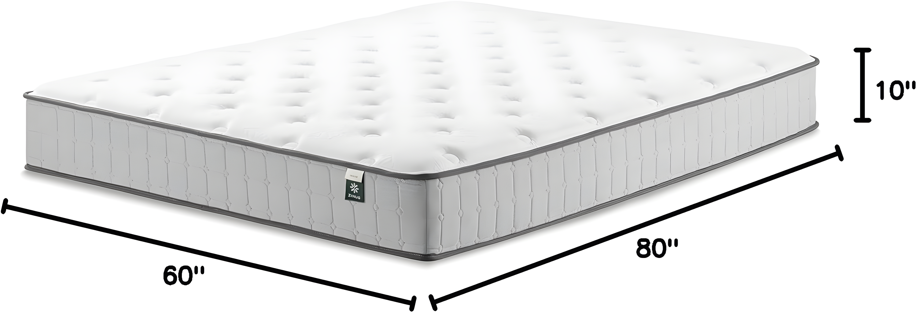 Alwyn Home Eduarda Home 10" Medium Cooling Gel Hybrid Mattress