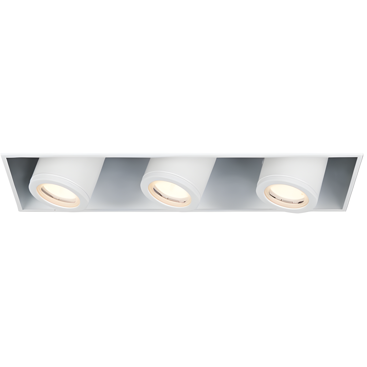 WAC Lighting MT-4310L-940-WTWT Silo 13.75'' Dimmable Air-Tight Multi-Spotlight Recessed Lighting Kit