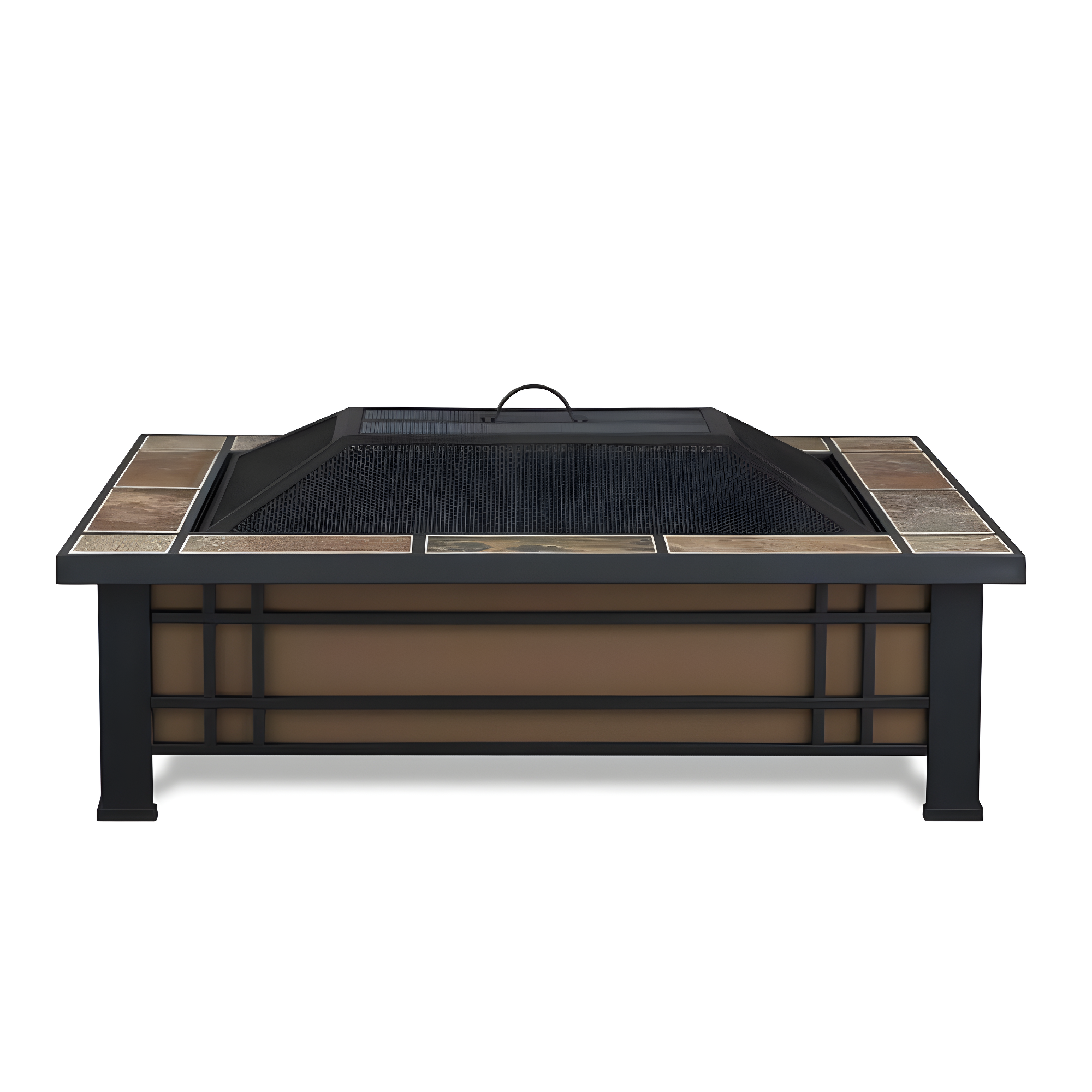 Hamilton Steel Wood Burning Fire Pit Table