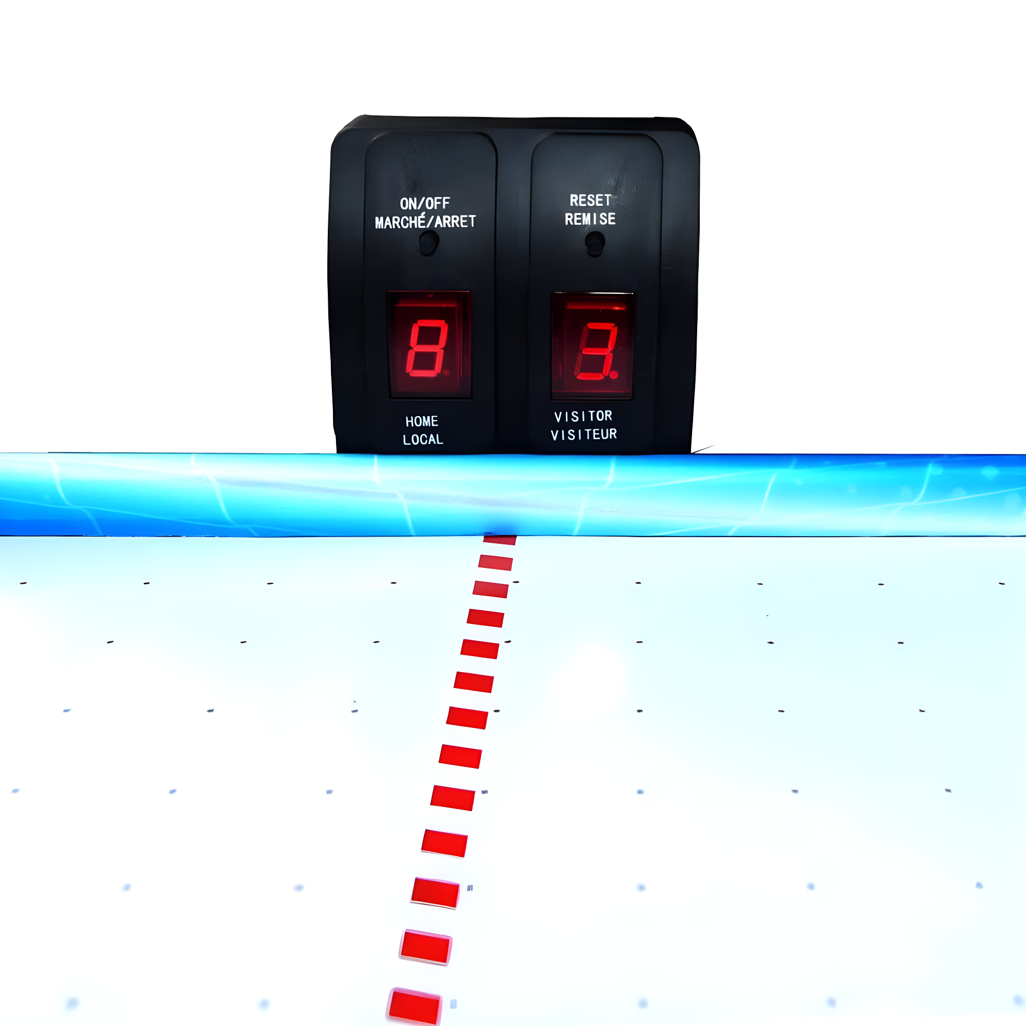 42" Rapid Fire Air Hockey Multi-Game Table