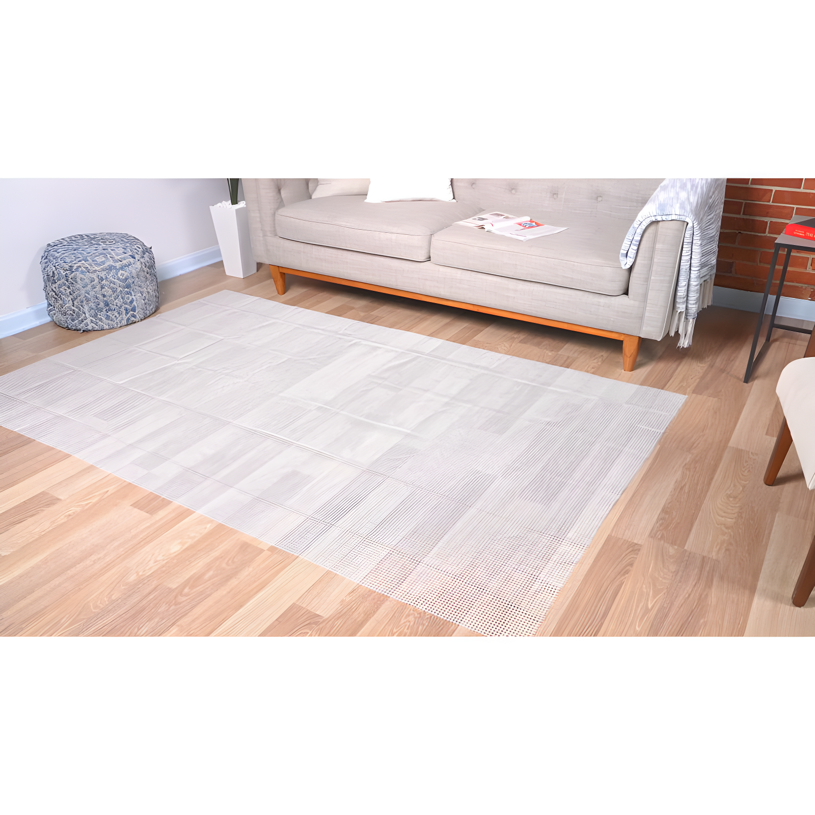Non-Slip Dual Surface 0.1'' Thick Rug Pad