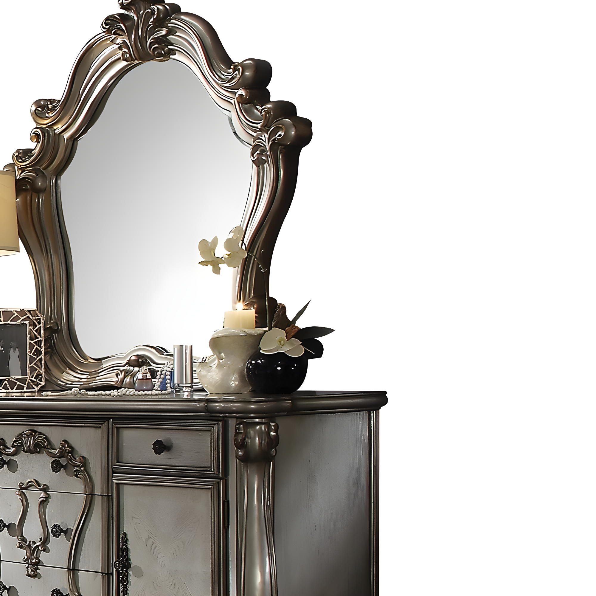 Bersally Wood Wall Mirror