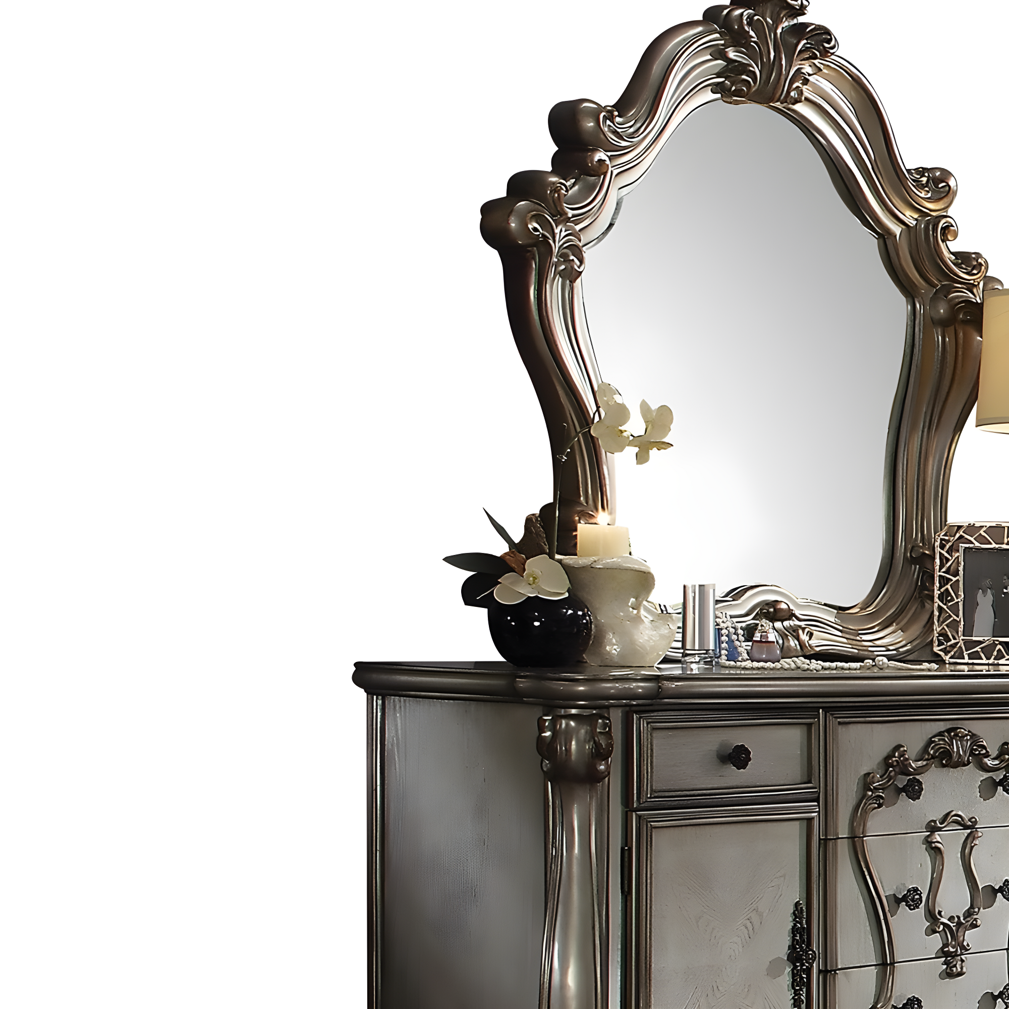 Bersally Wood Wall Mirror