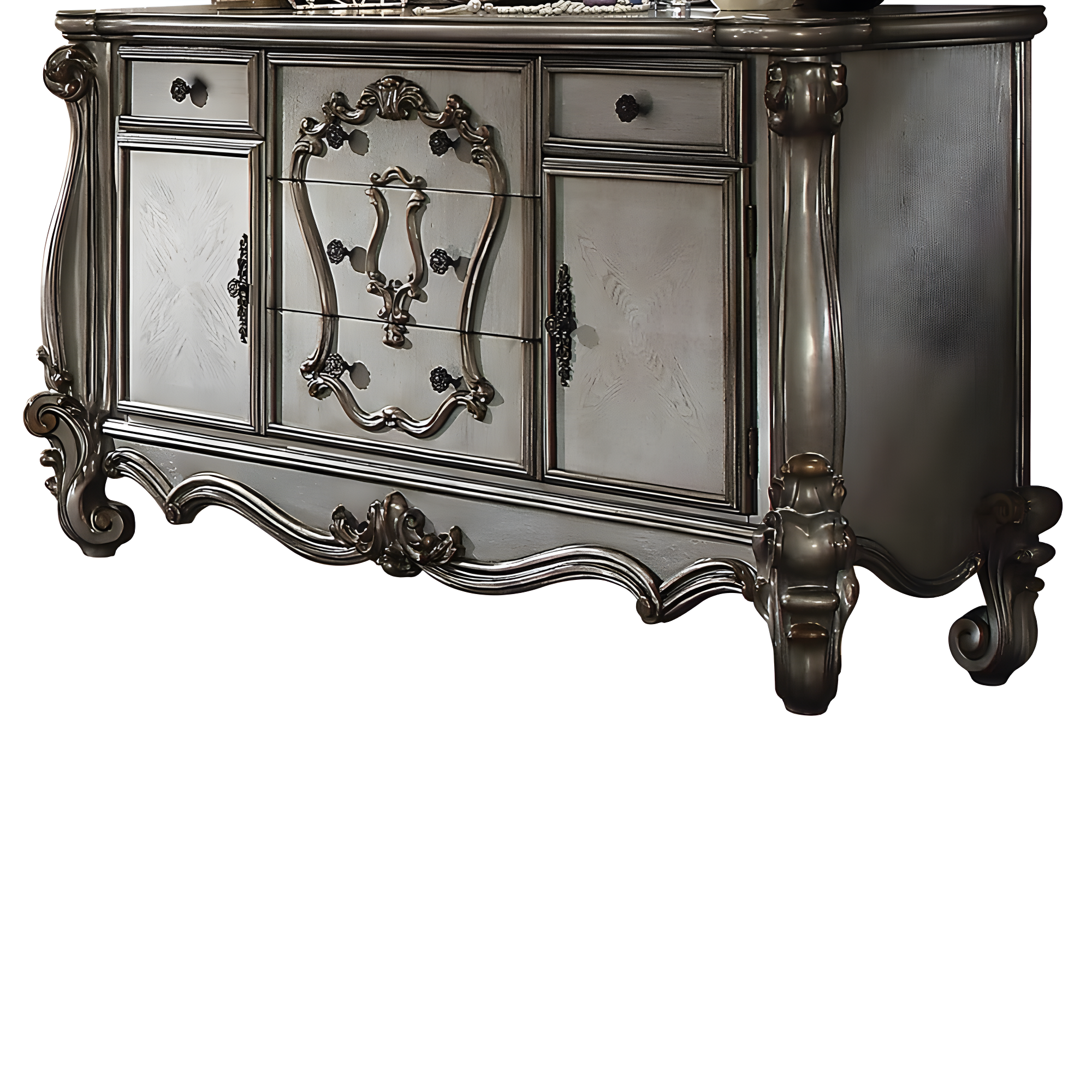 Bersally Wood Wall Mirror