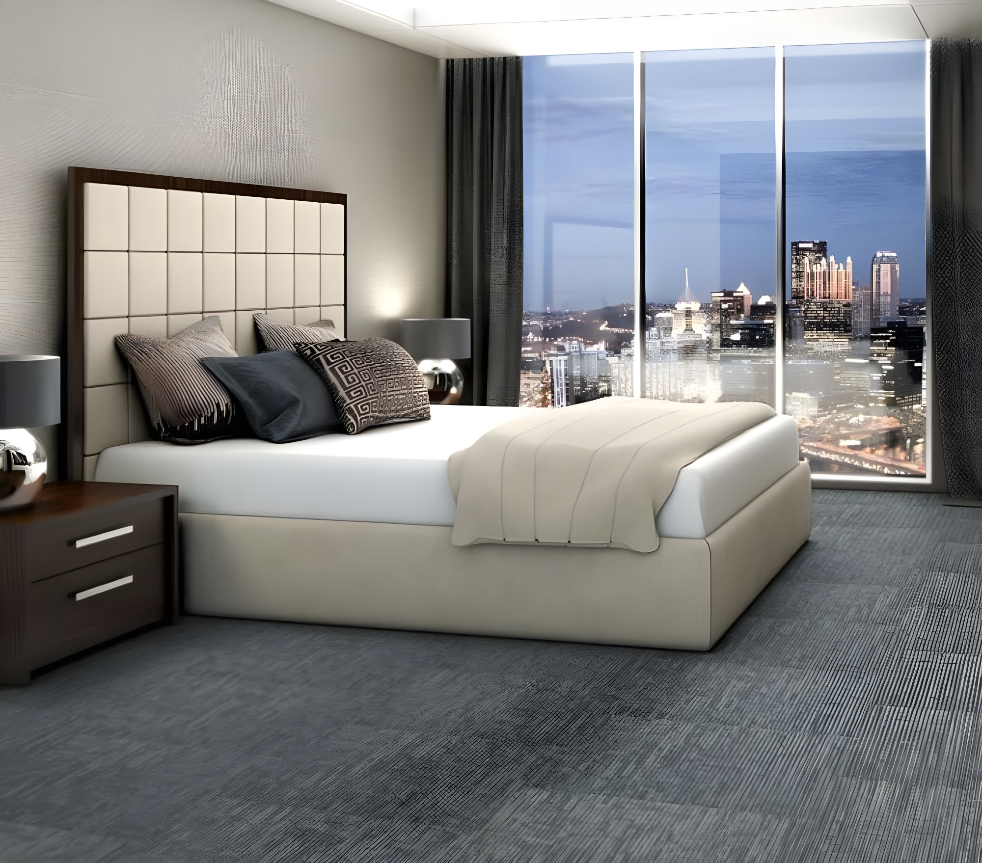 Shaw Apollo 24-in x 24-in Multi-Level Loop Adhesive Carpet Tile (48-sq ft)