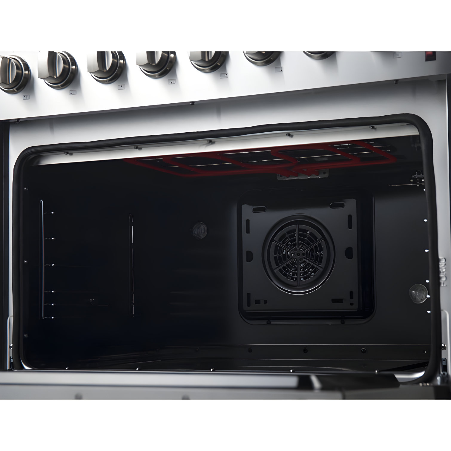 Forno Marco 36-Inch Dual Fuel Range Stainless Steel, 6 Burners, 5.36 cu.ft. True Conve FFSGS6197-36