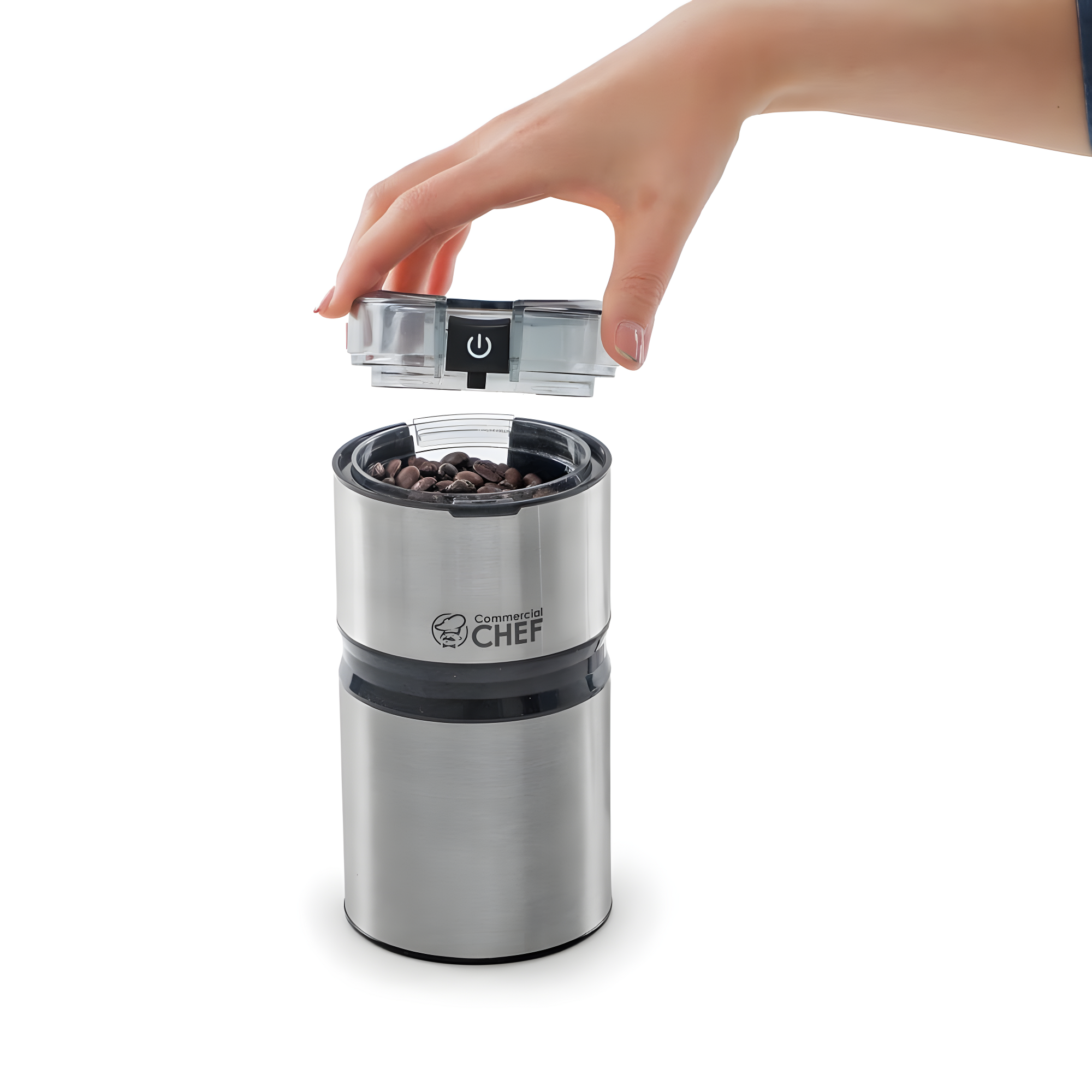 Commercial Chef Commercial Chef Stainless Steel Electric Blade Coffee Grinder