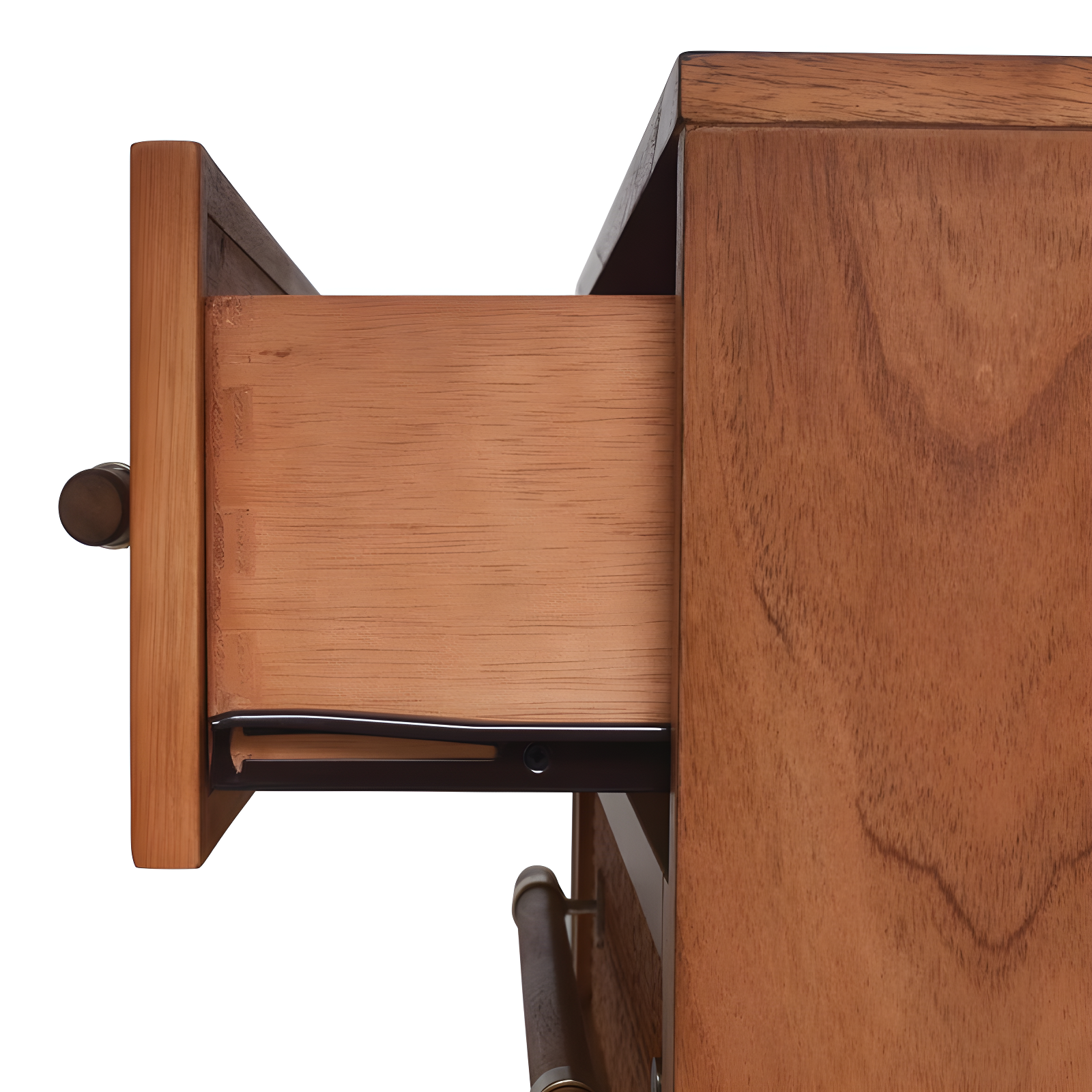 Sophia 2 Drawer Rattan Nightstand