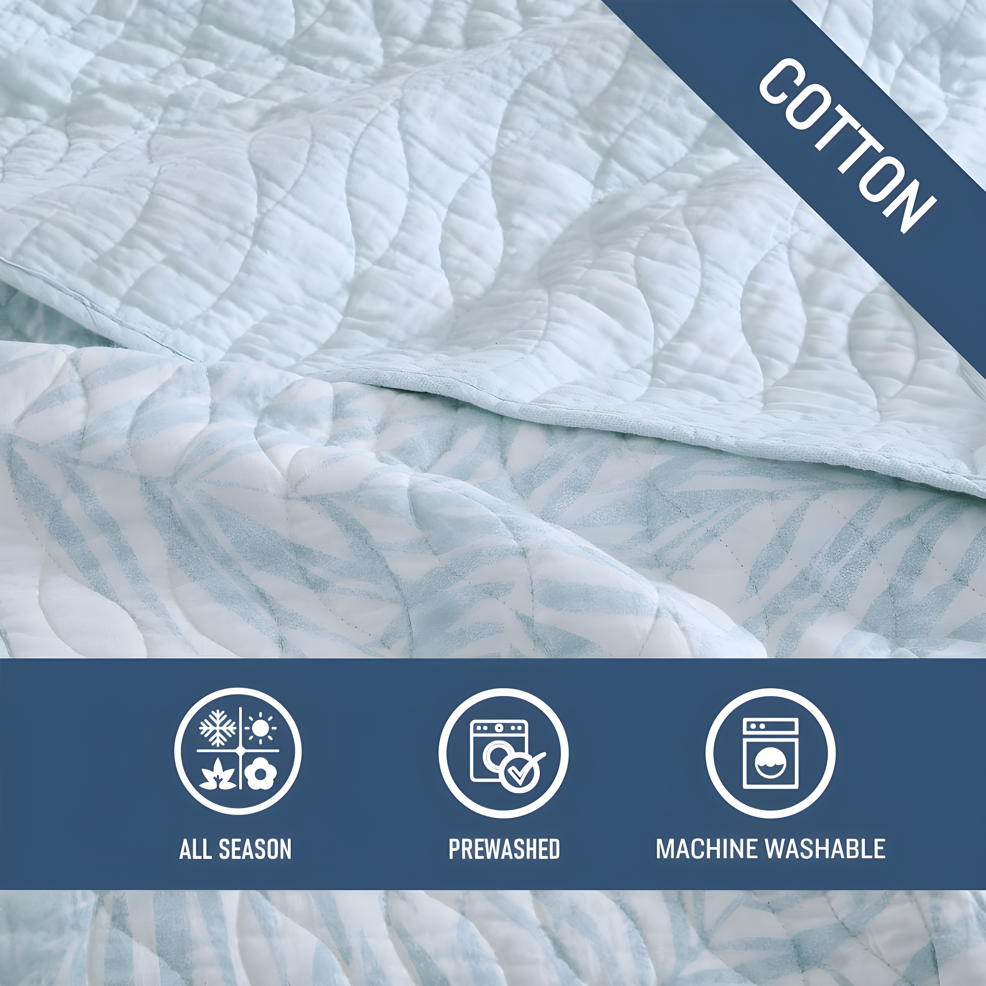 Tommy Bahama Home Tommy Bahama Palmday Cotton Reversible Quilt Set