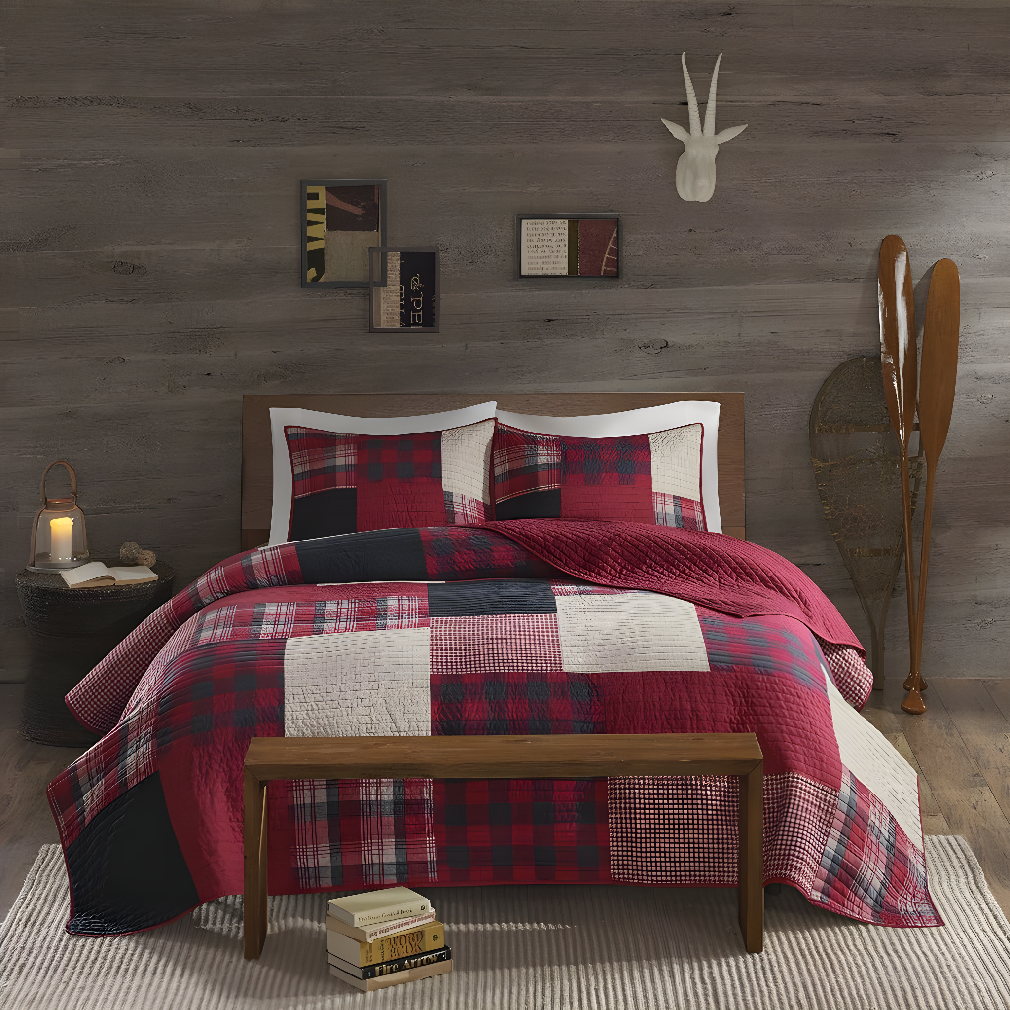 Woolrich Sunset Oversized Cotton Quilt Mini Set