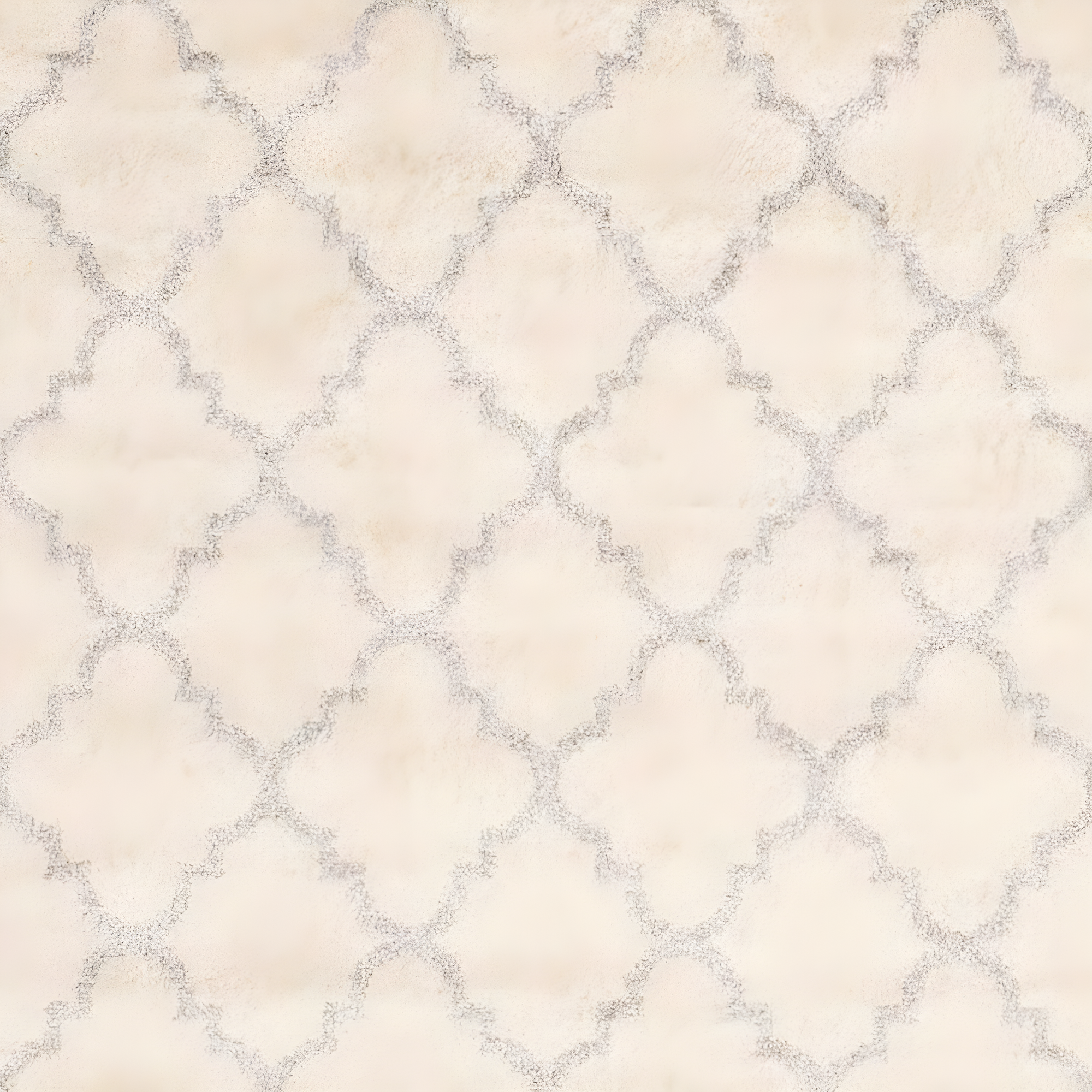 Amherst AMT422 Power Loomed Indoor Area Rug - Beige/Light Grey - 7'x7' - Safavieh
