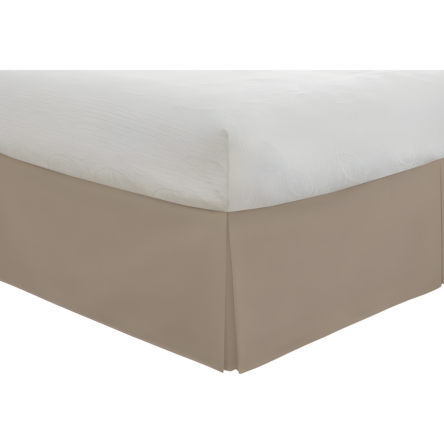 Fresh Ideas Pleated Wrinkle Resistant Wrap Around Bed Skirt