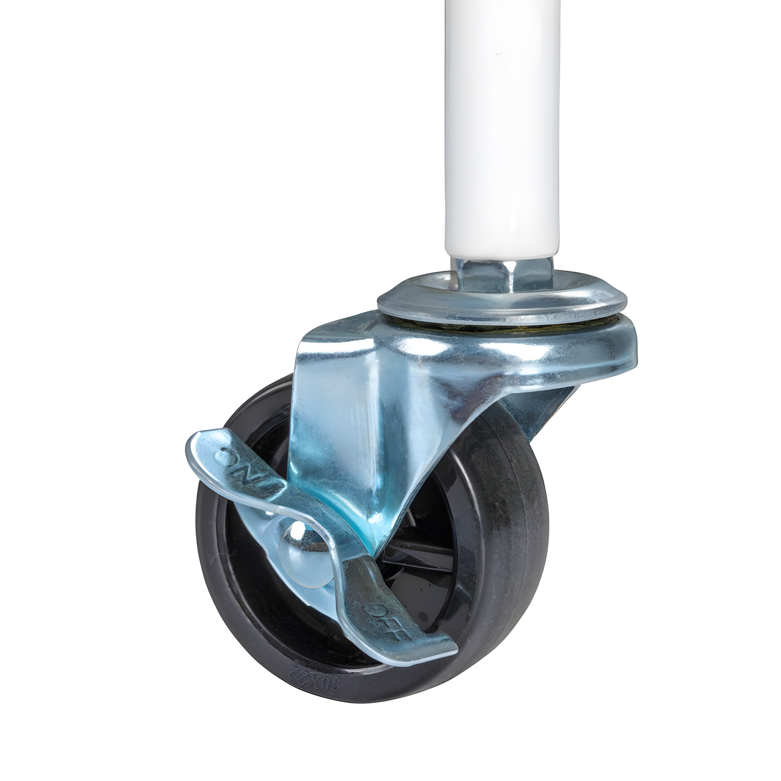 Household Essentials Metal Free Standing Laundry Cart with Wheels