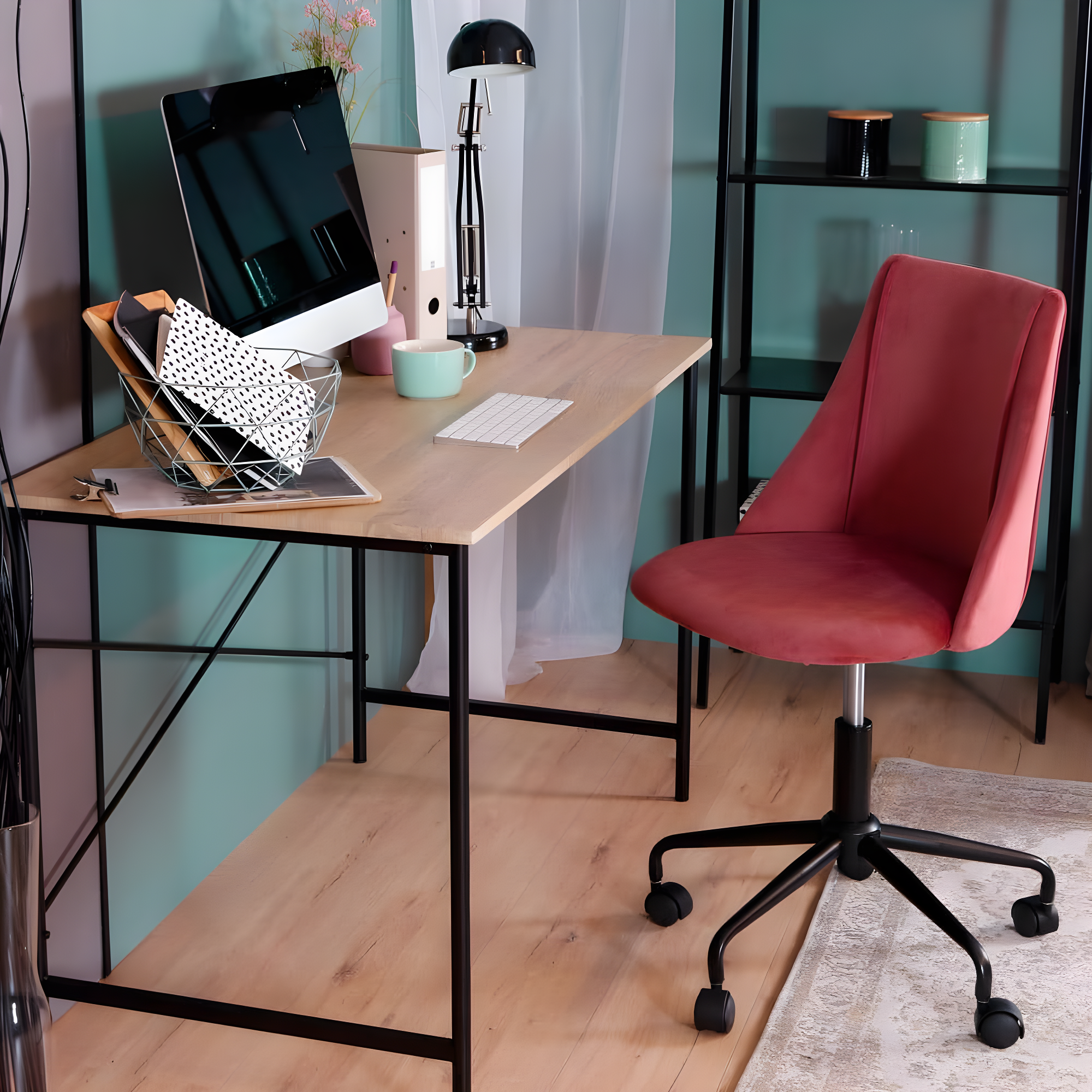 Rochelle Velvet Task Chair
