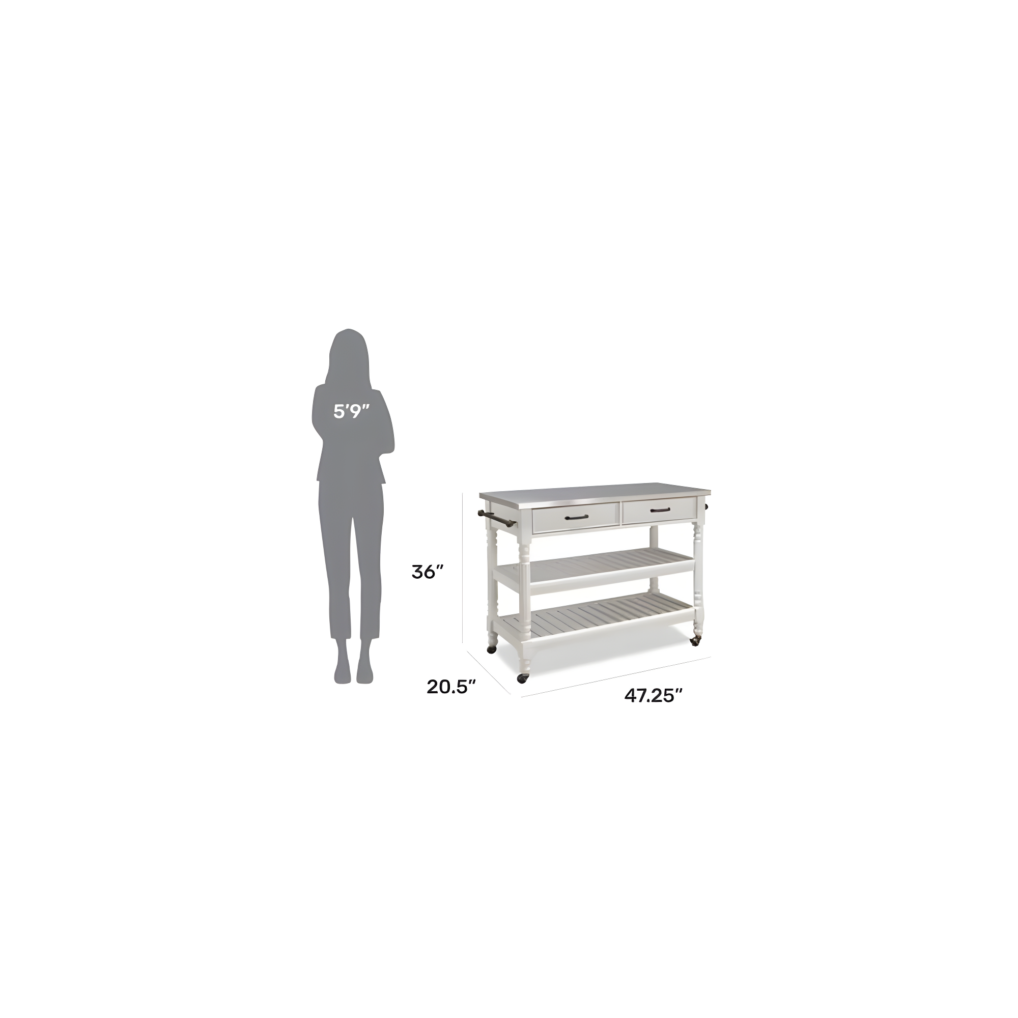 Dobbs Kitchen Cart