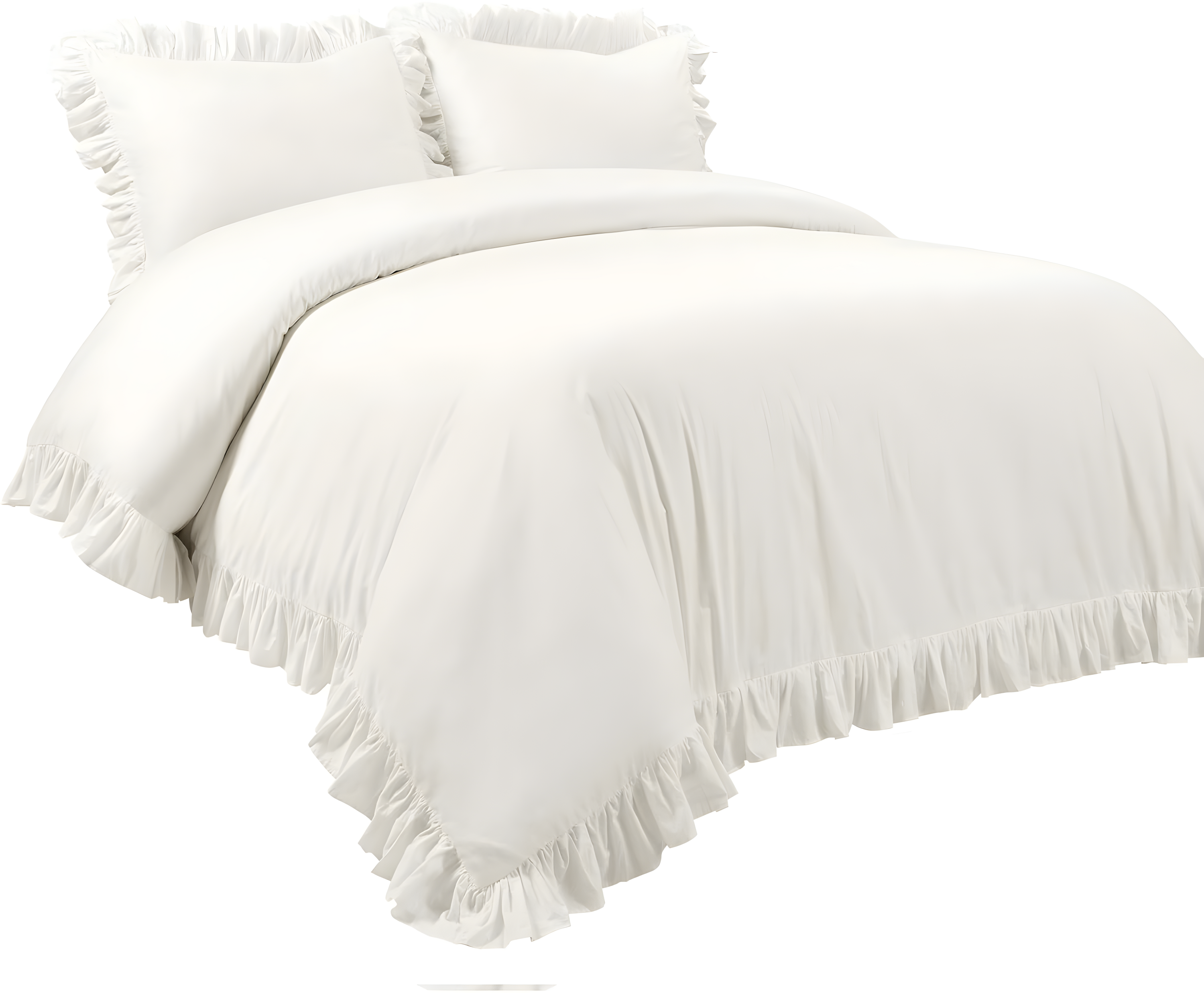 Lush Decor Cotton Duvet Cover Set