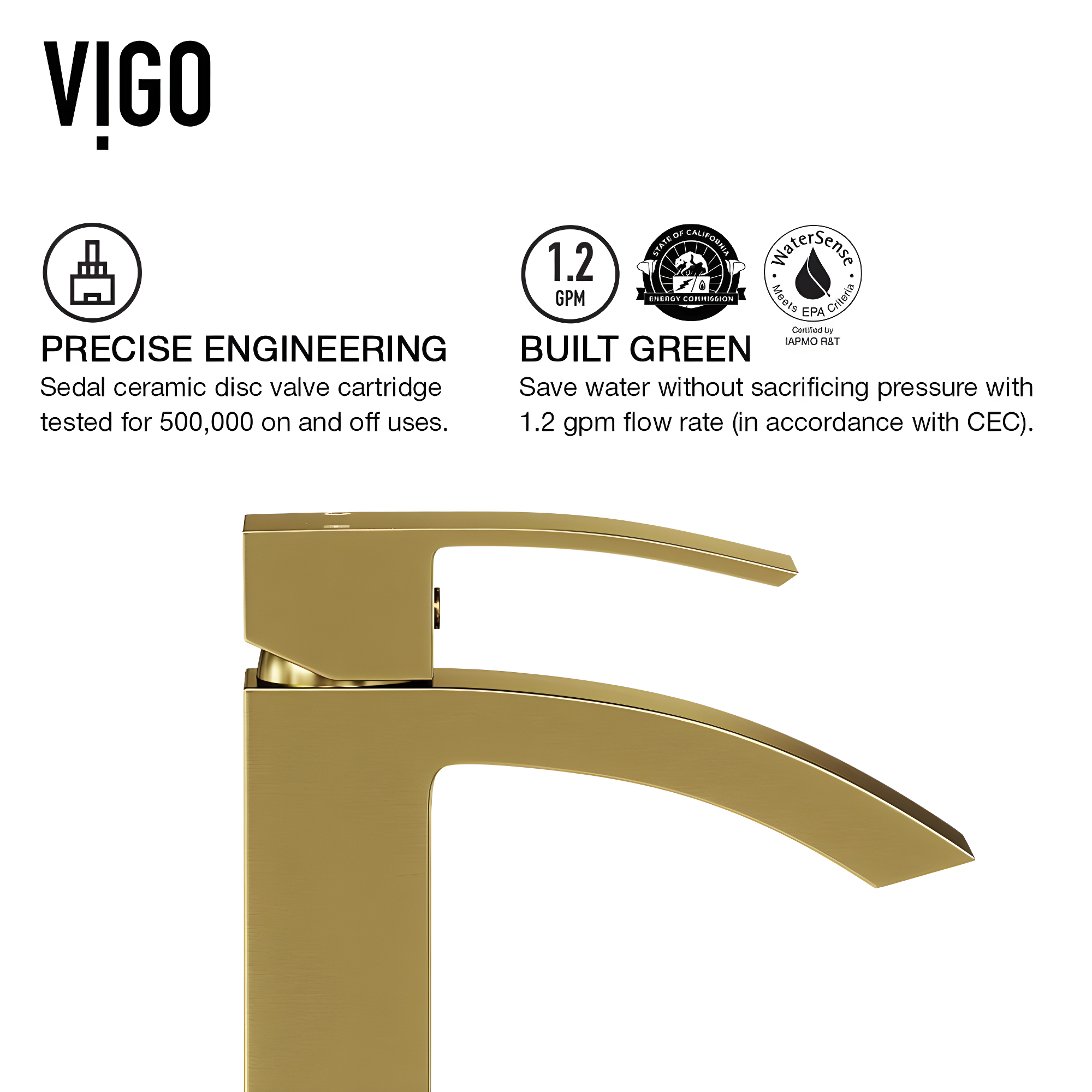 Satro 7" H Single Handle Single Hole Bathroom Faucet