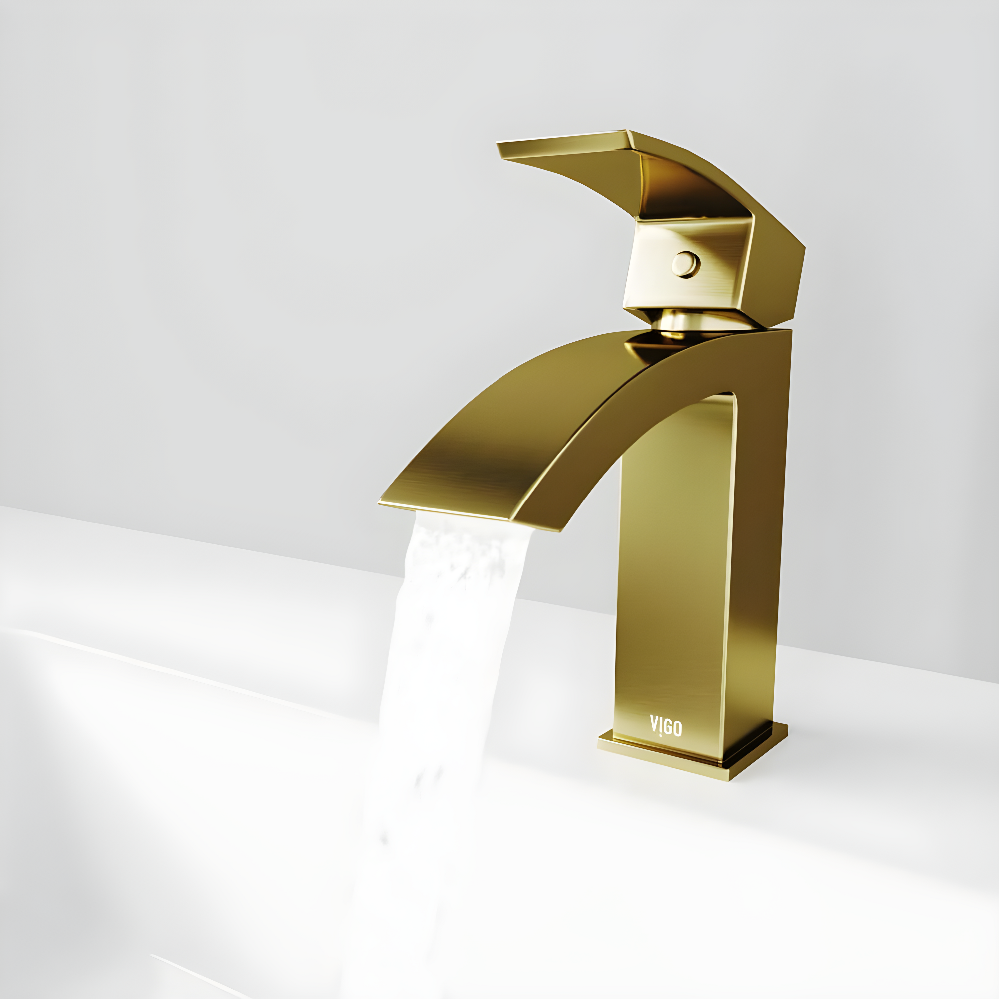 Satro 7" H Single Handle Single Hole Bathroom Faucet