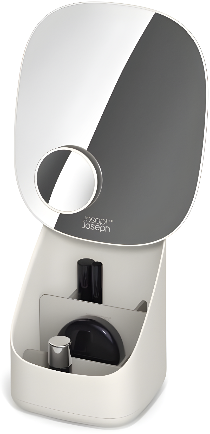 Joseph Joseph Joseph Joseph Viva Makeup Organizer with Pedestal Mirror