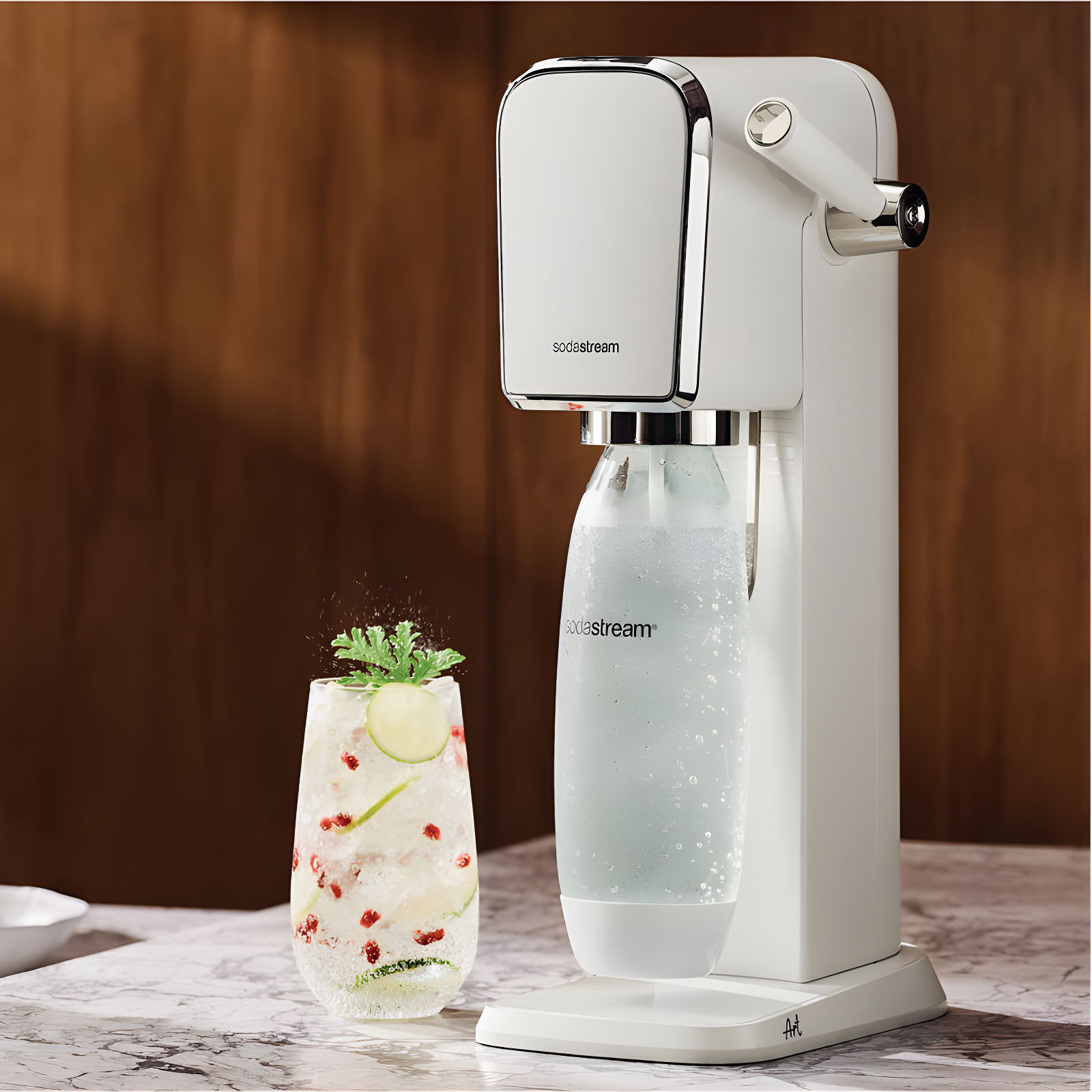 SodaStream ART White Sparkling Water Maker