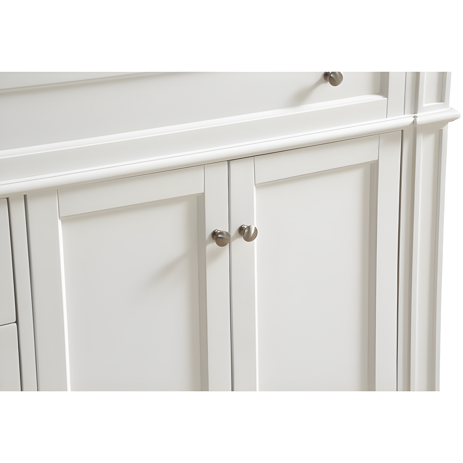 Rukie 40" Free-Standing Single Bathroom Vanity Set with Marble Vanity Top