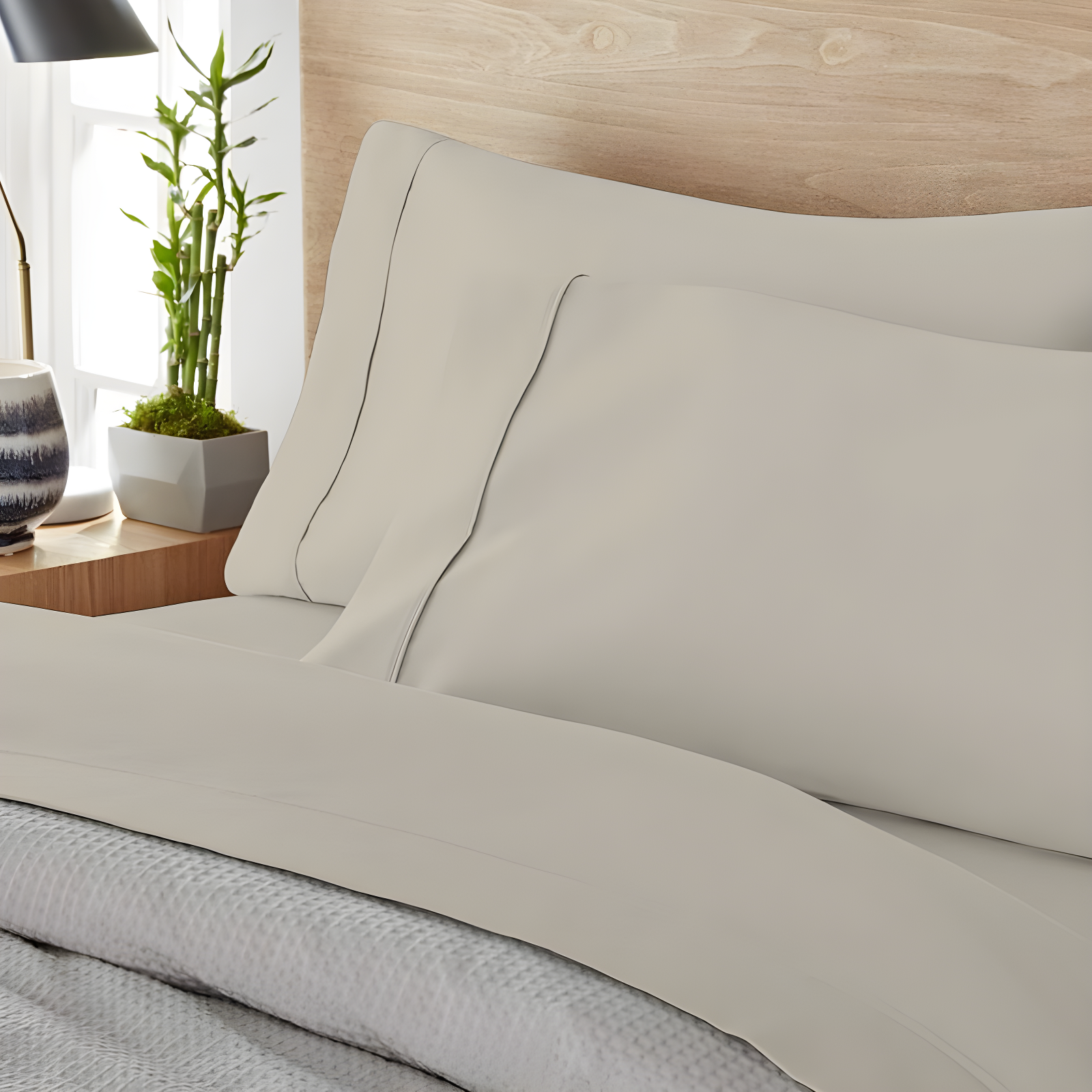 1200TC Premium Cotton-Blend Wrinkle-Resistant Sheet Set
