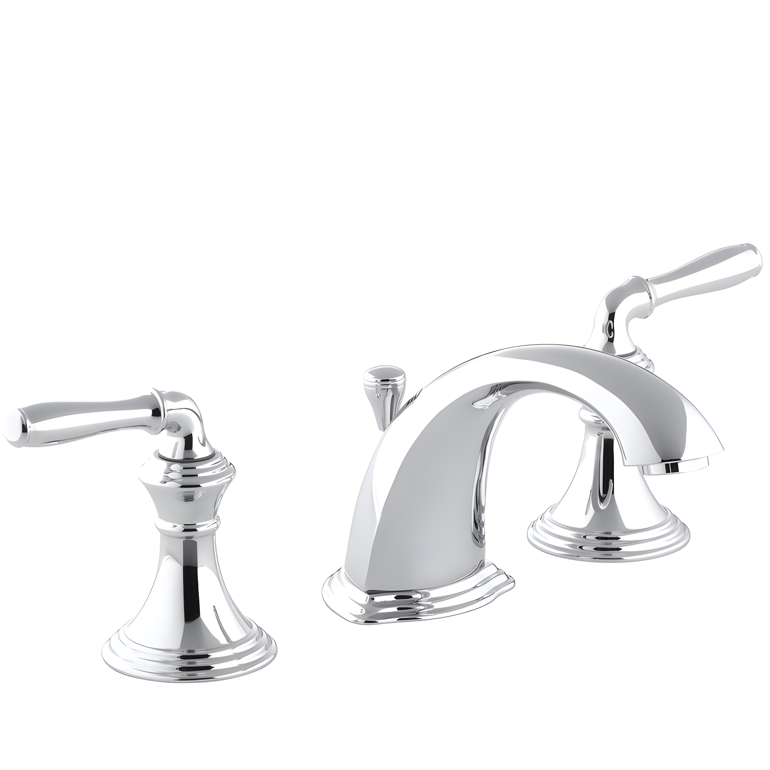 Kohler ® Devonshire ® Widespread Chrome Bathroom Sink Faucet