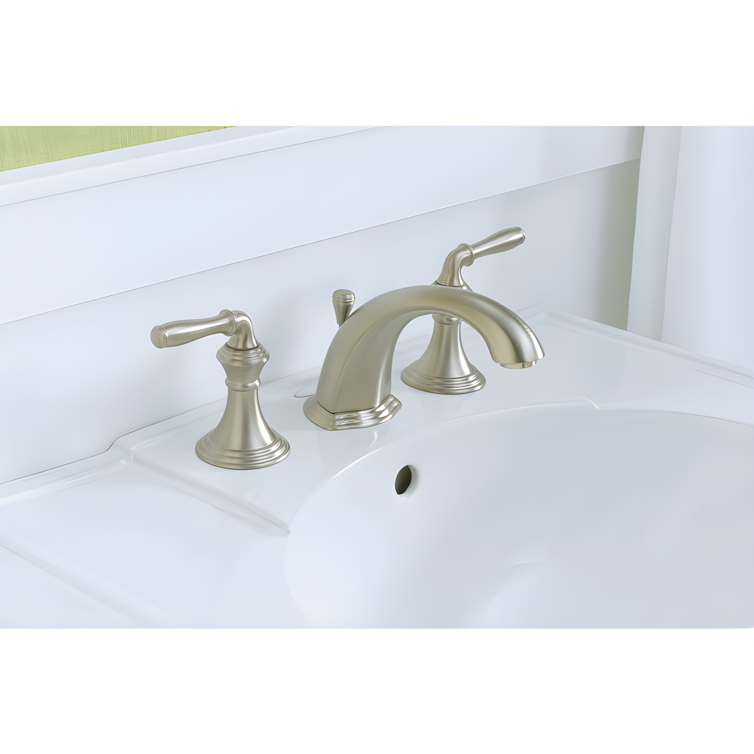 Kohler ® Devonshire ® Widespread Chrome Bathroom Sink Faucet