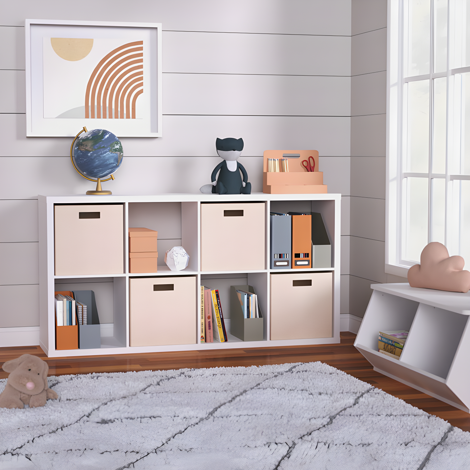 Decorative Storage Fabric Bin