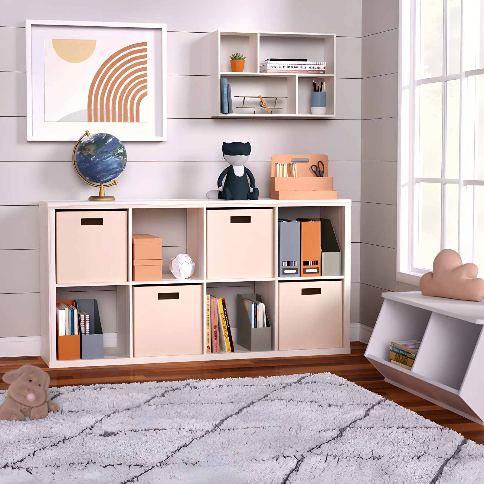 Decorative Storage Fabric Bin