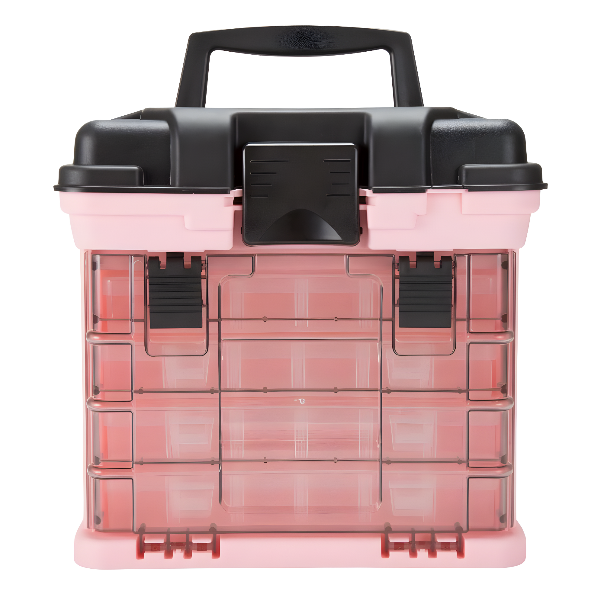 Stalwart Stalwart Portable Tool Box - Small Parts Organizer and Customizable Compartment for Hardware, Crafts