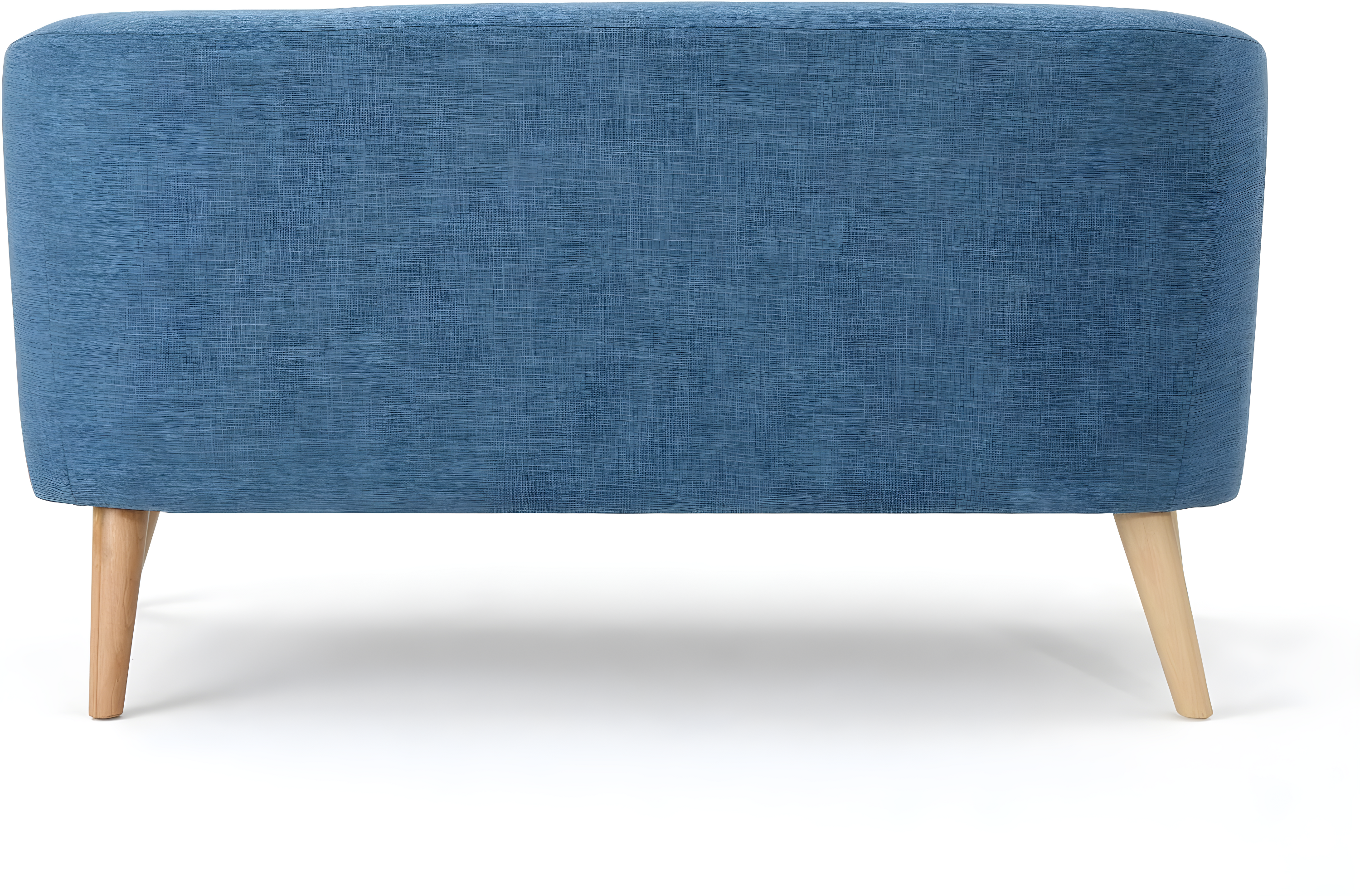 Christopher Knight Home GDFStudio Christopher Knight Home Bridie Mid-Century Modern Loveseat, Muted Blue Fabric