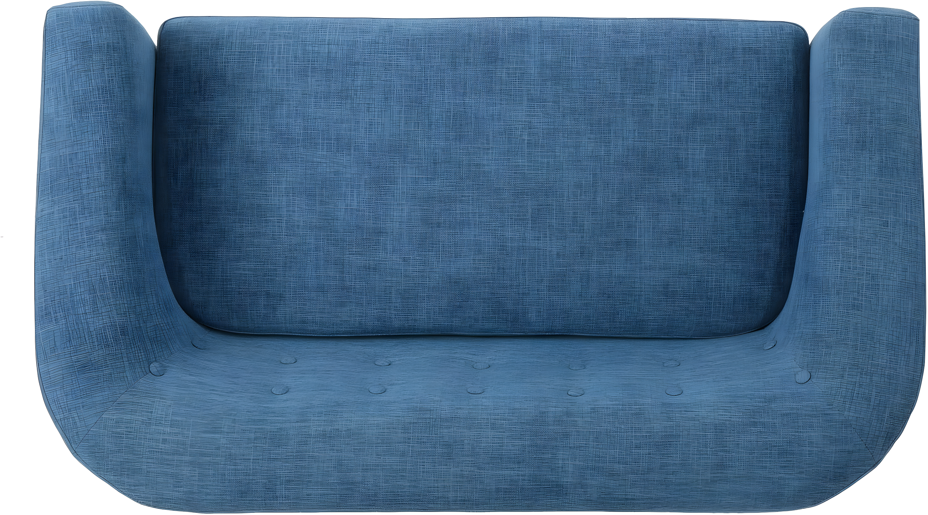 Christopher Knight Home GDFStudio Christopher Knight Home Bridie Mid-Century Modern Loveseat, Muted Blue Fabric