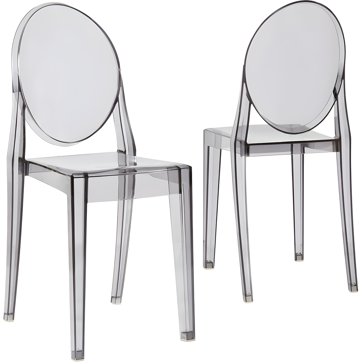 Ghost Outdoor Stacking Dining Side Chair