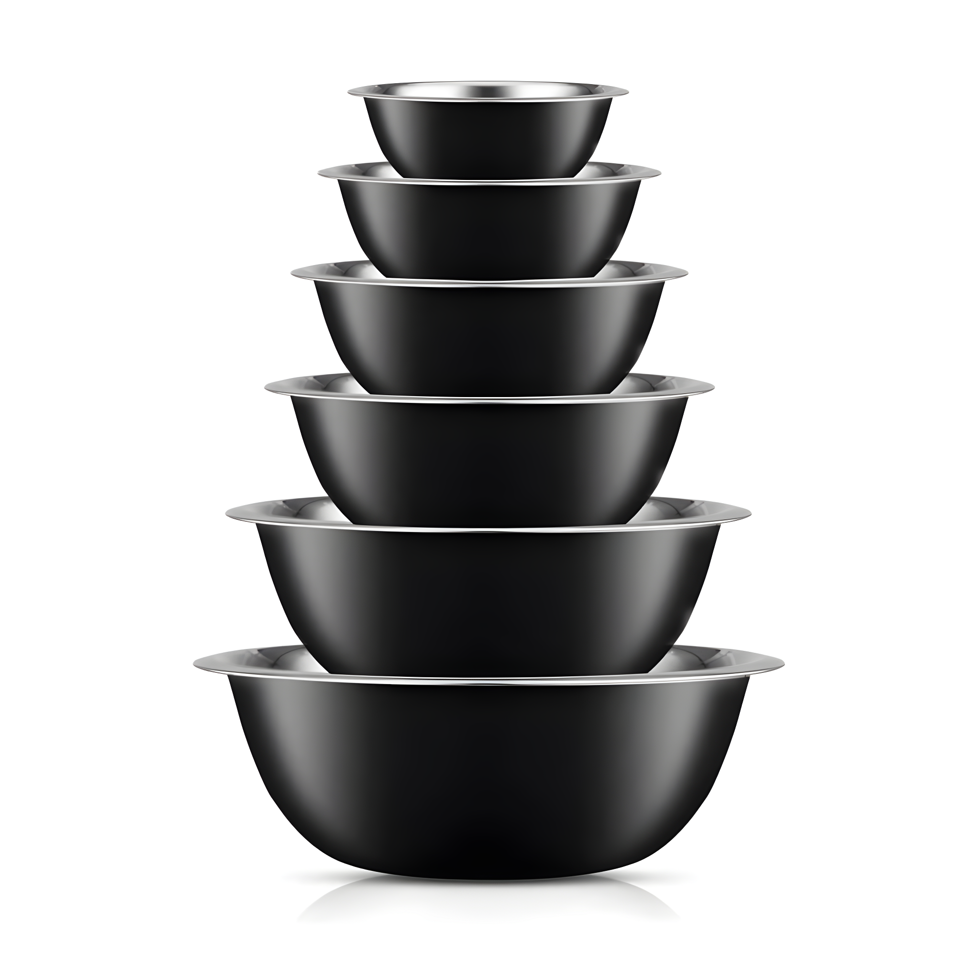 JoyJolt Joyjolt Stainless Steel Mixing Bowl, Set Of 6