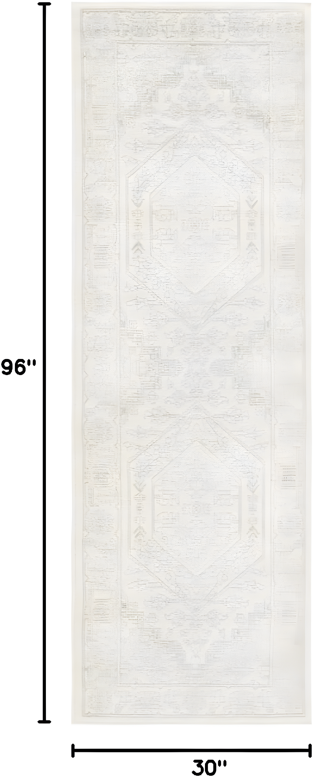 Adirondack ADR108 Machine Made Indoor Area Rug - Sage/Ivory - 4'x6' - Safavieh