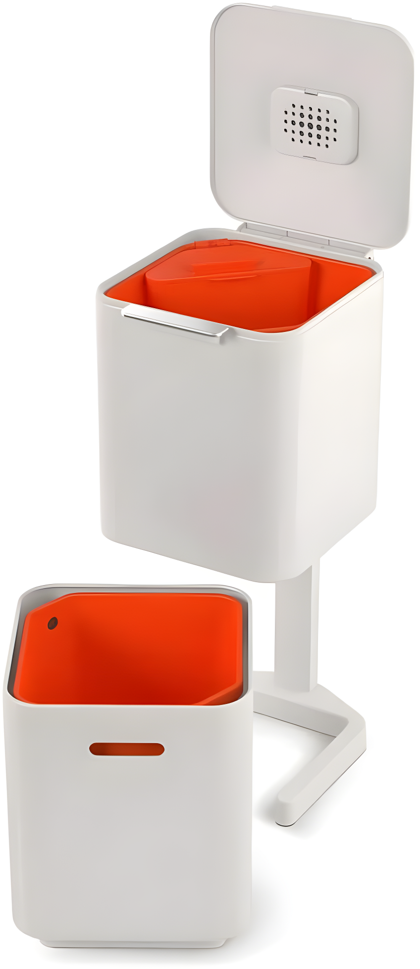 Joseph Joseph Totem Waste & Recycling Dual Kitchen Trash Can