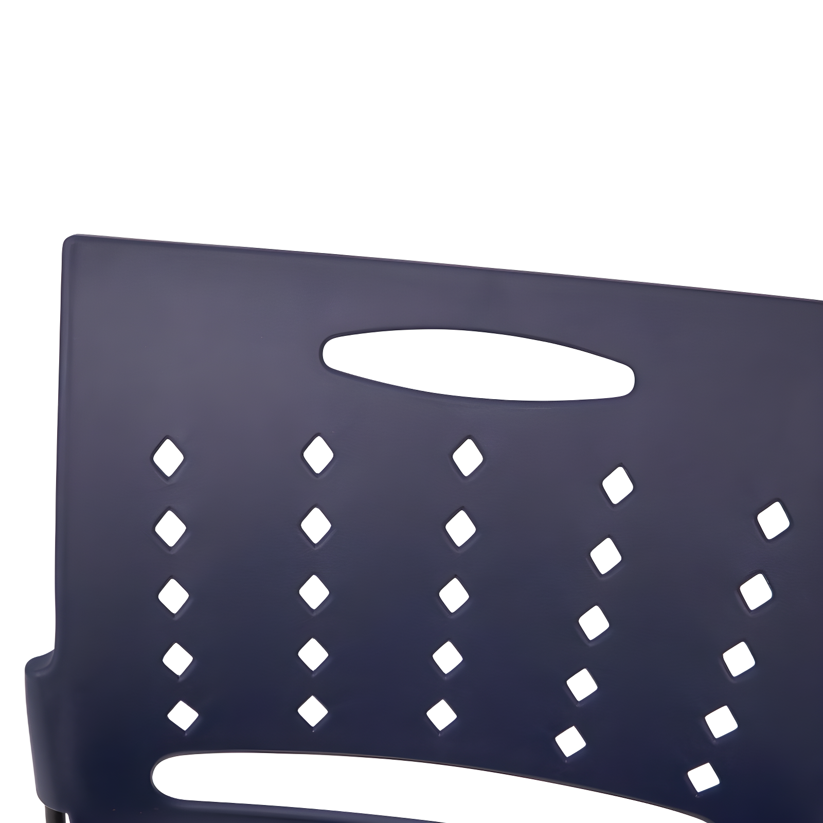 Flash Furniture 881 lb. Capacity Sled Base Stack Chair with Carry Handle and Air-Vent Back