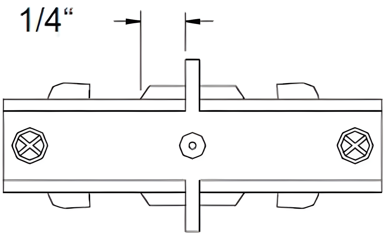 Straight Line Connector