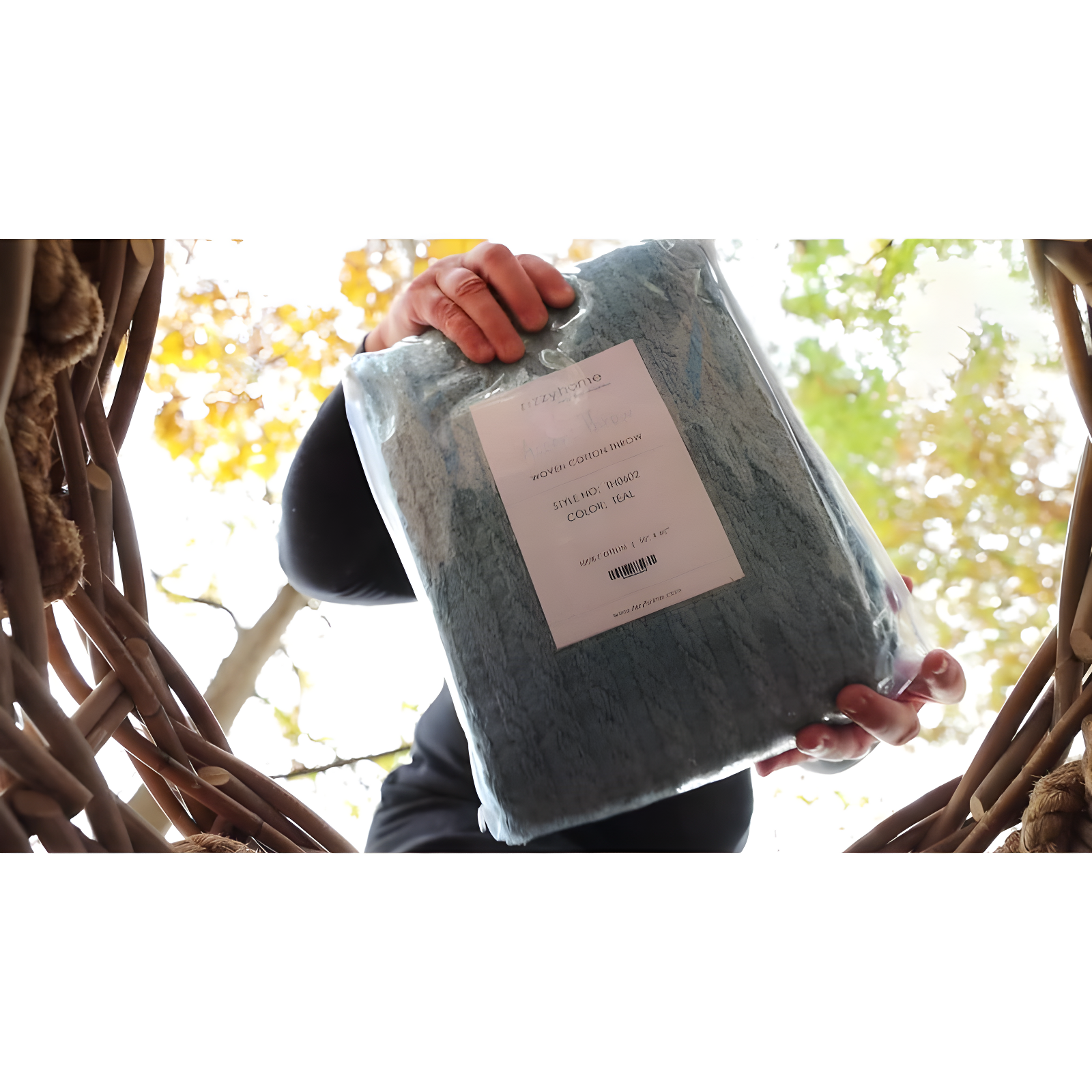 Hand Woven Throw Blanket