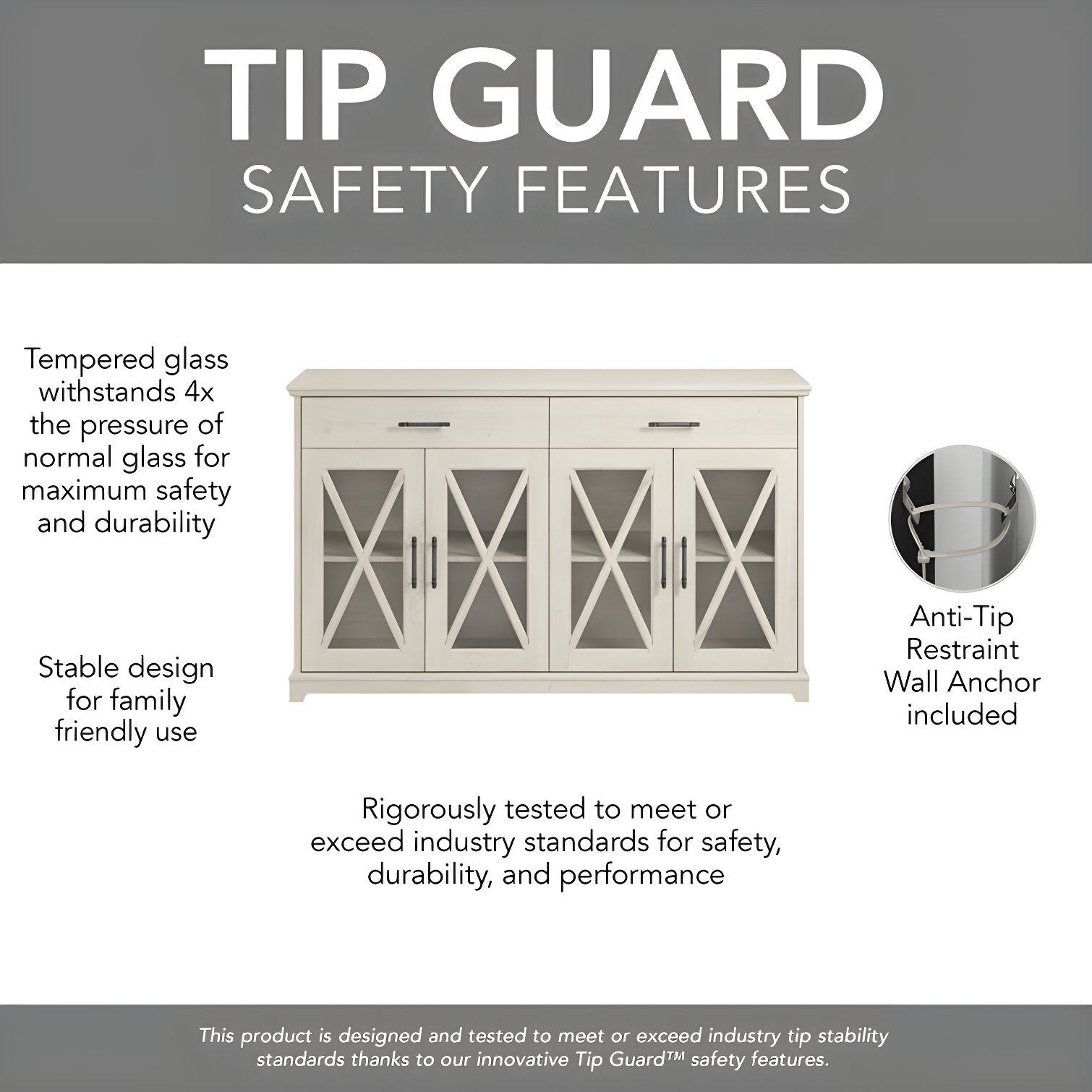 Laurel Foundry Modern Farmhouse® Cokato 60W Storage Cabinet