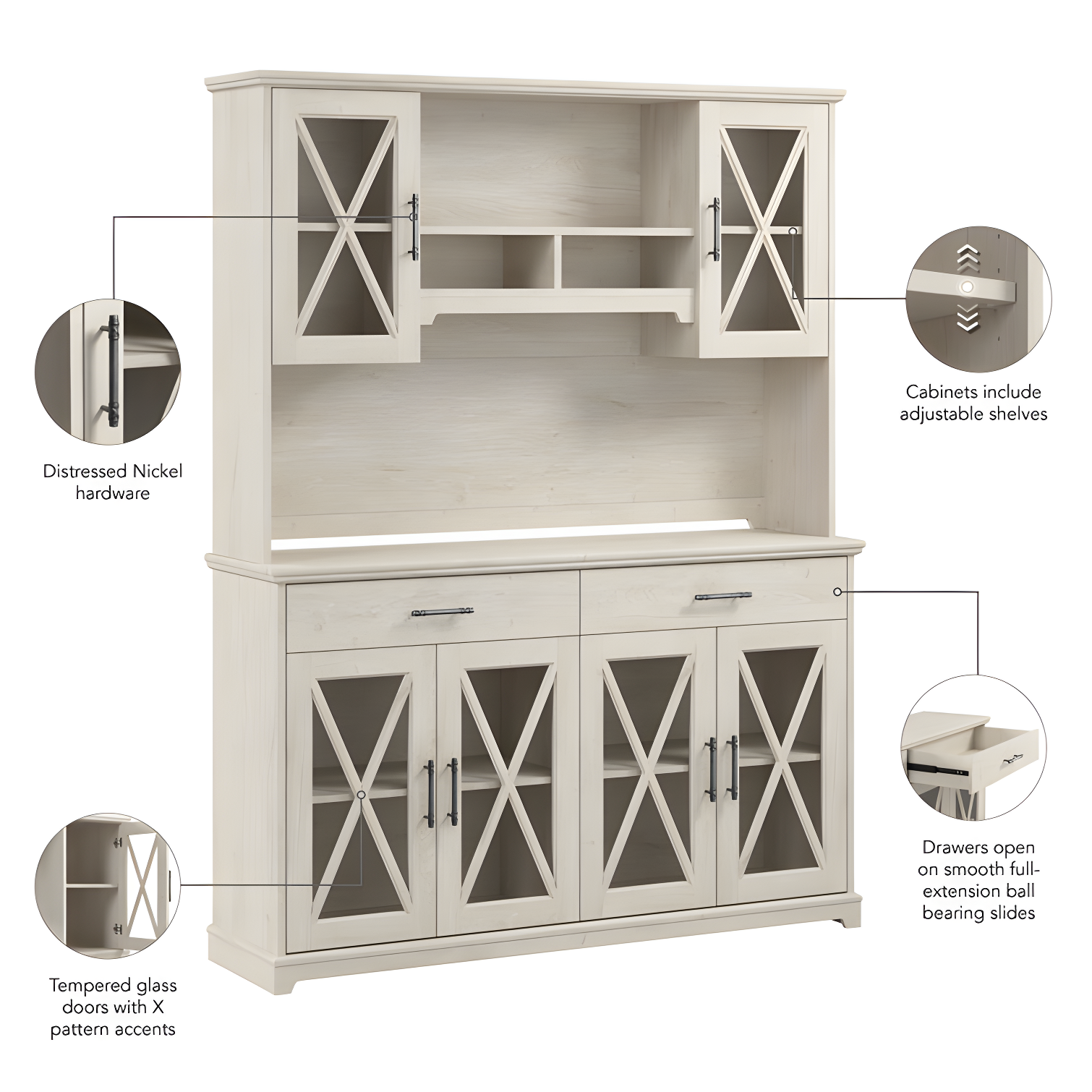 Laurel Foundry Modern Farmhouse® Cokato 60W Storage Cabinet