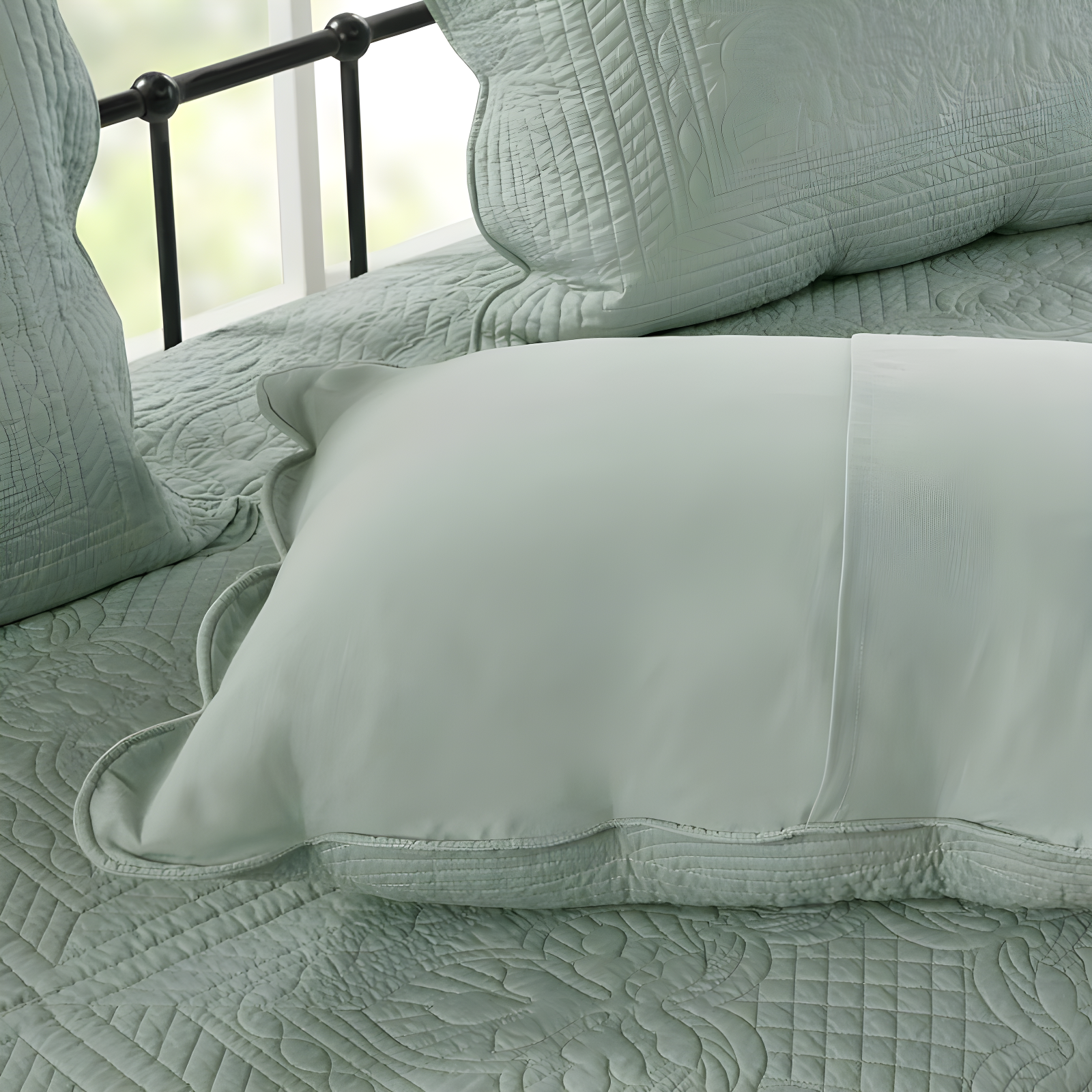 Madison Park Tuscany 6 Piece Reversible Scalloped Edge Daybed Cover Set