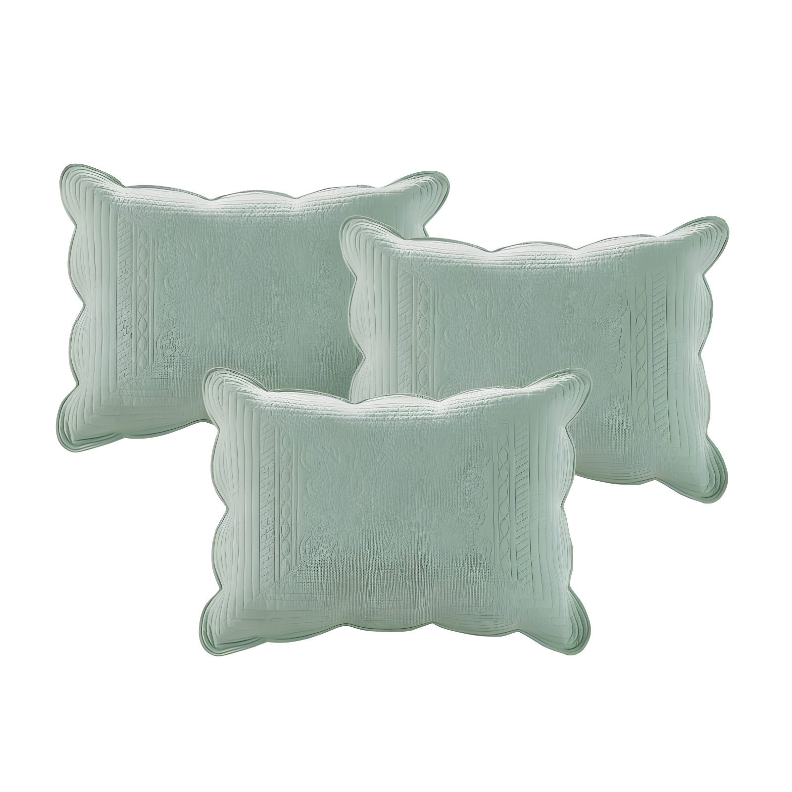 Madison Park Tuscany 6 Piece Reversible Scalloped Edge Daybed Cover Set