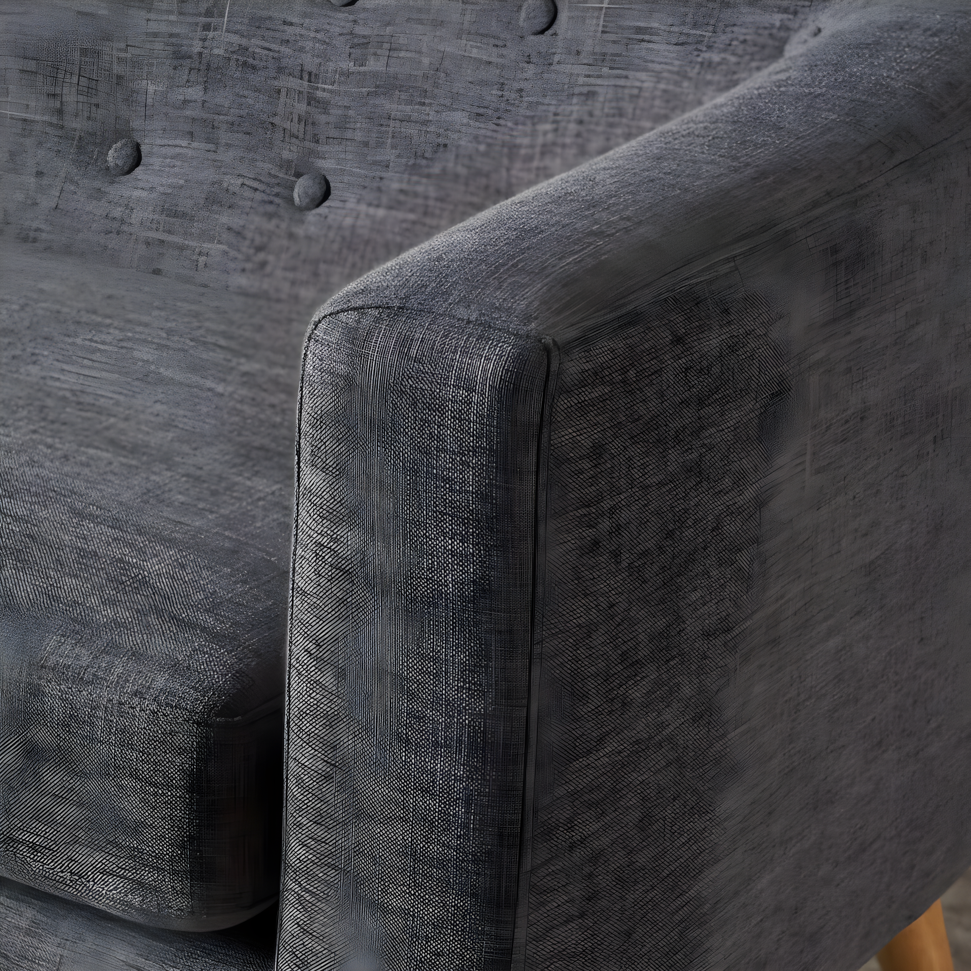 Bridie Mid-Century Loveseat Gray - Christopher Knight Home