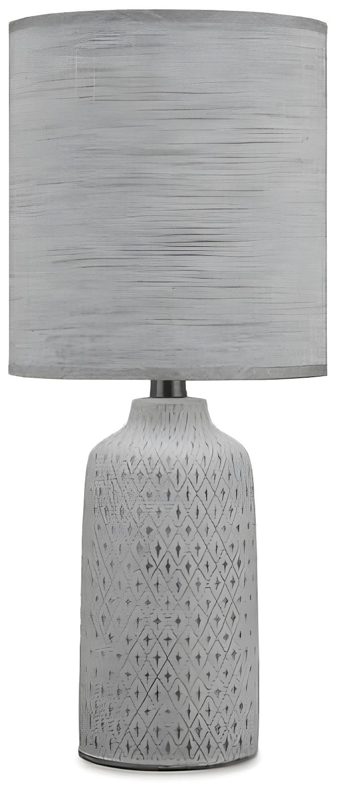 Donnford Ceramic Table Lamp Gray - Signature Design by Ashley