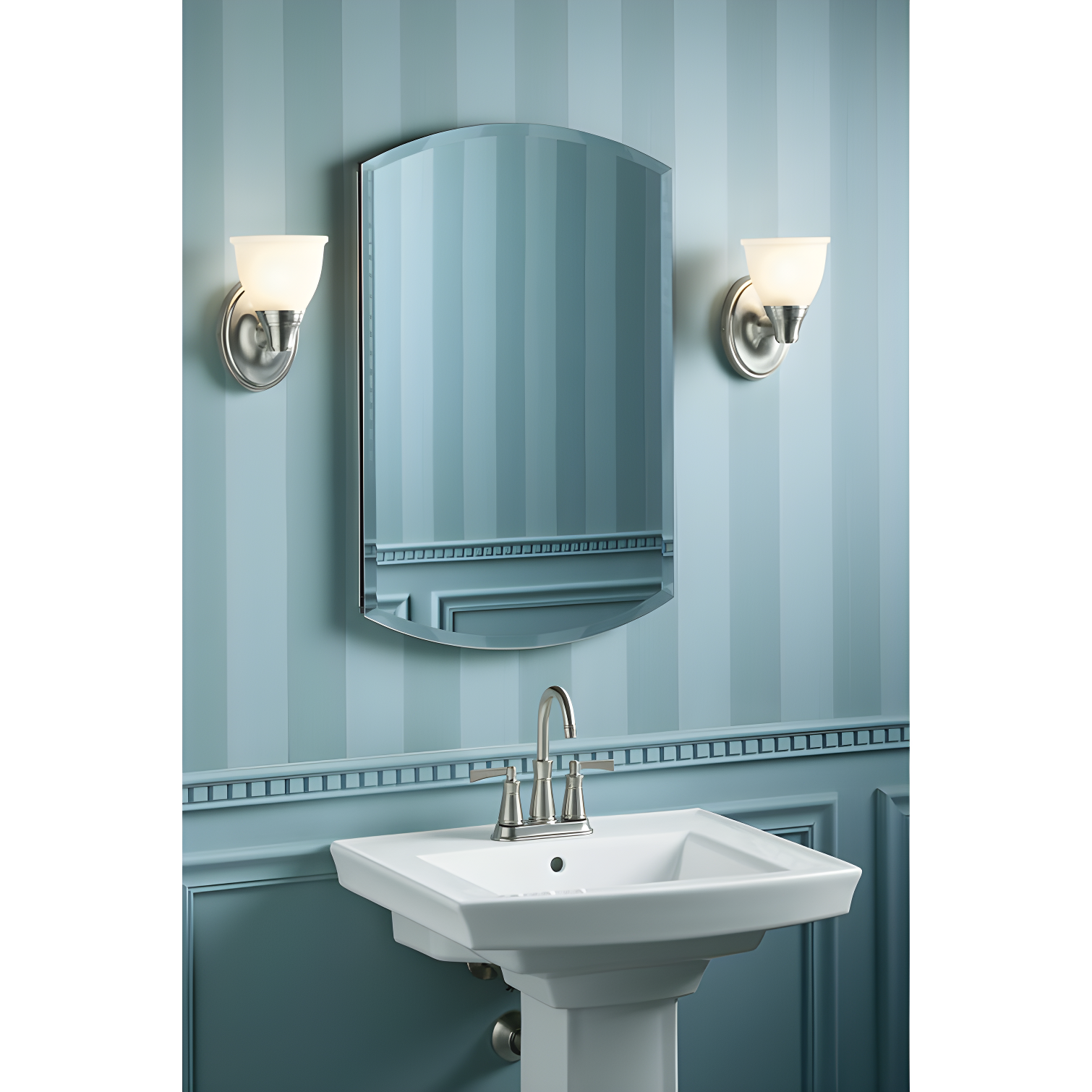 Kohler Archer 20" x 31" Single Door Frameless Mirrored Medicine Cabinet