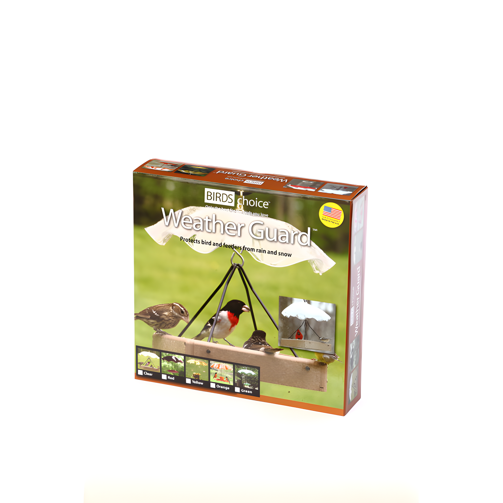 Weather-Resistant Acrylic Bird Weatherguard Cover