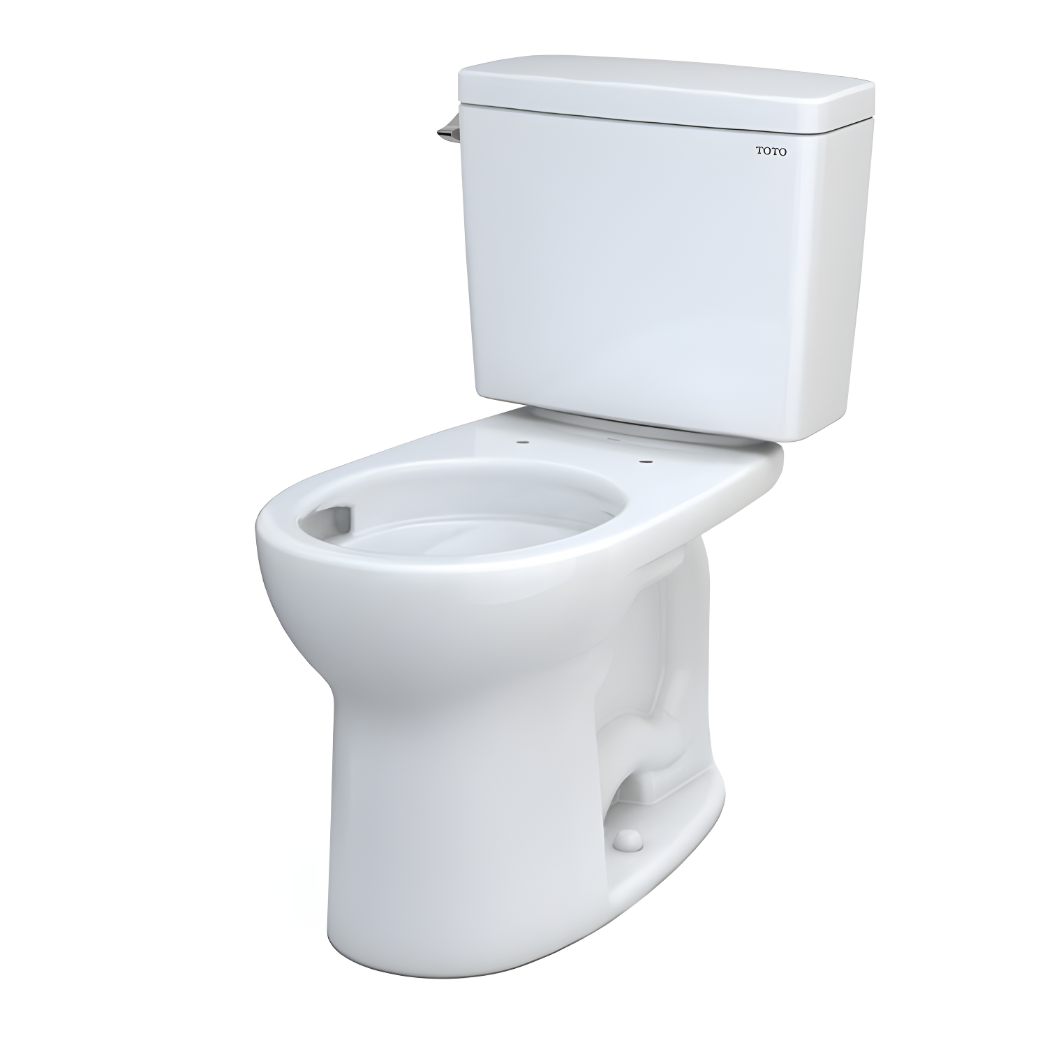 Drake® 1.6 GPF Round Two-Piece Toilet with Tornado Flush (Seat Not Included)