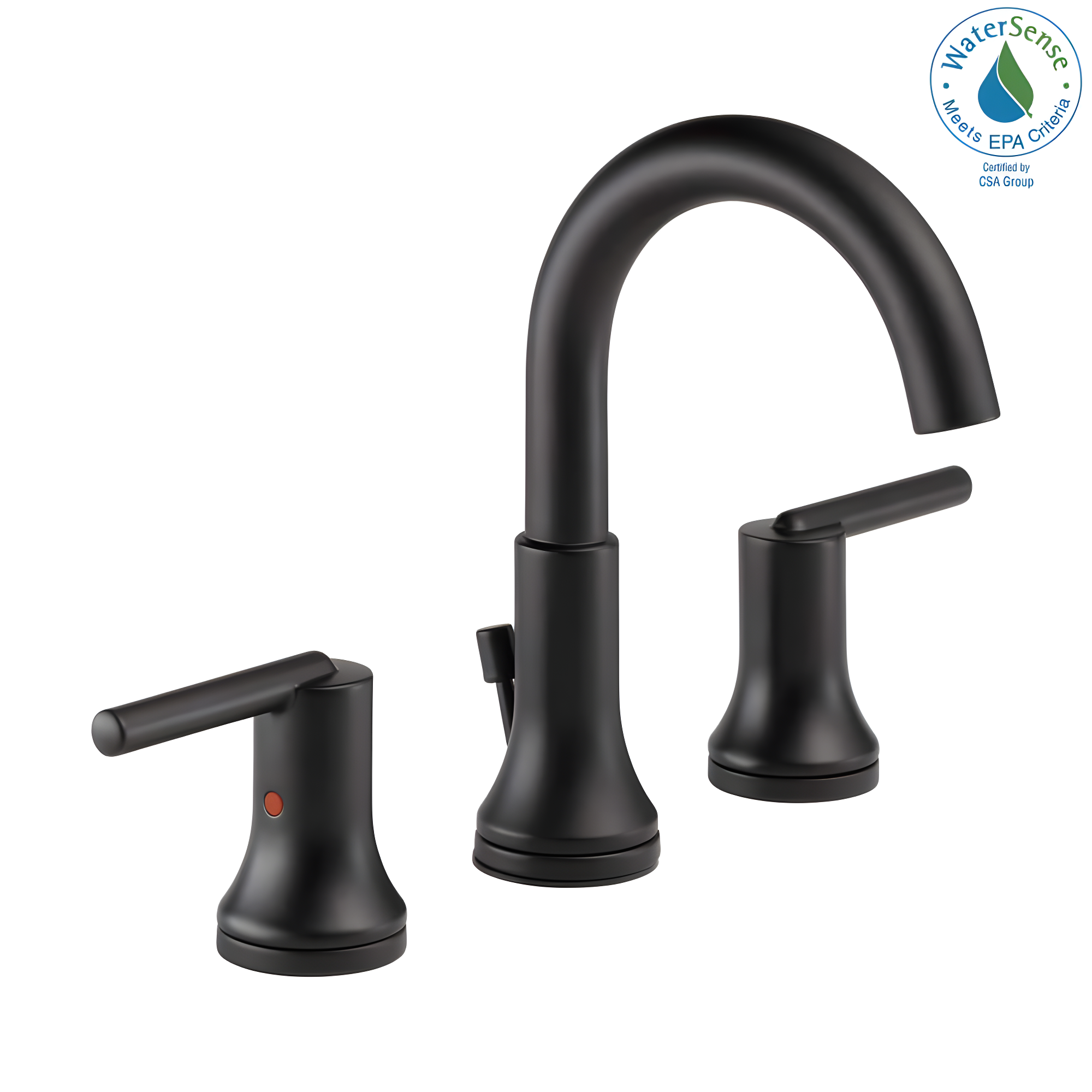 Trinsic Widespread Bathroom Faucet 3 Hole, 2-handle Bathroom Sink Faucet with Drain Assembly